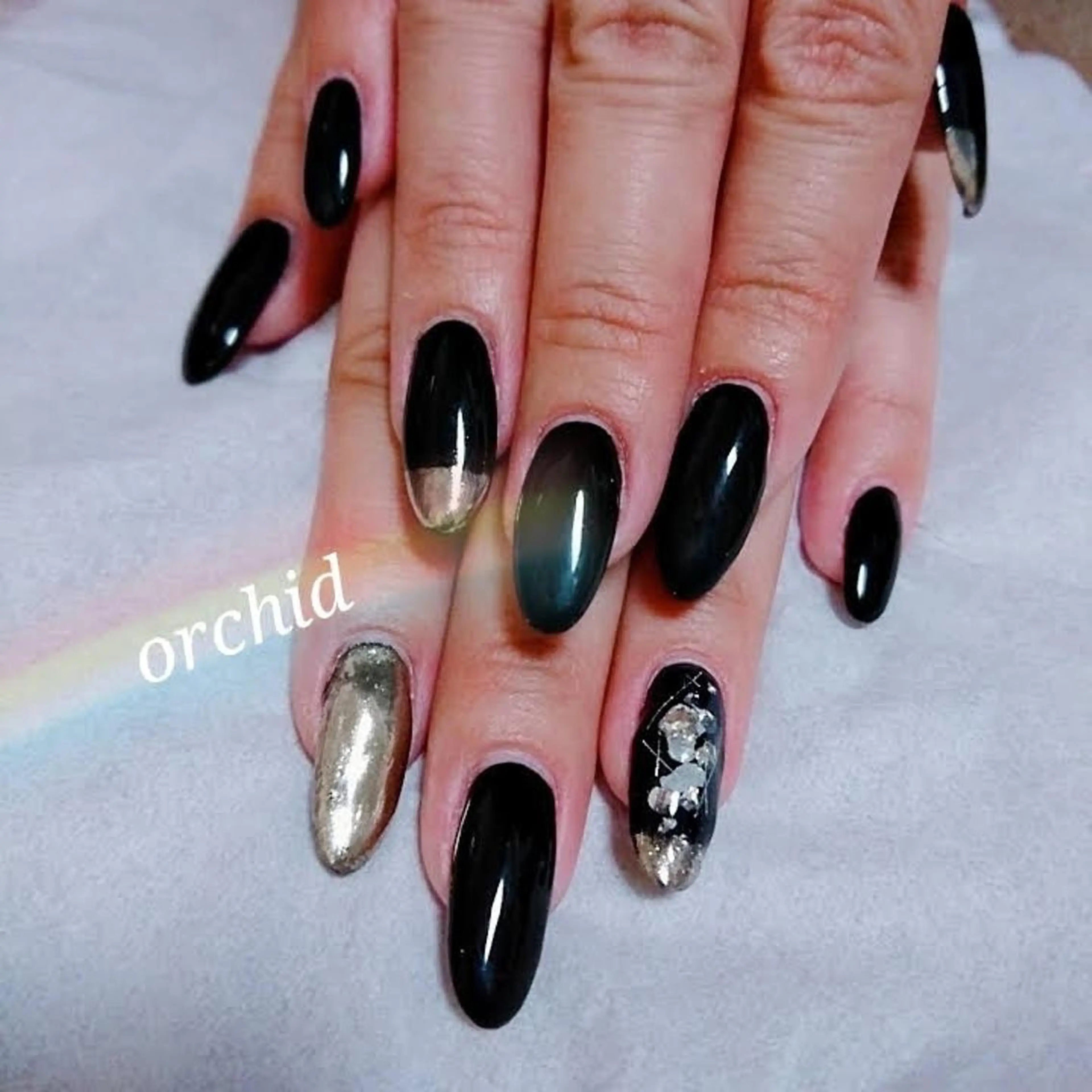 ネイル orchid ♡オーキッドのネイルデザイン