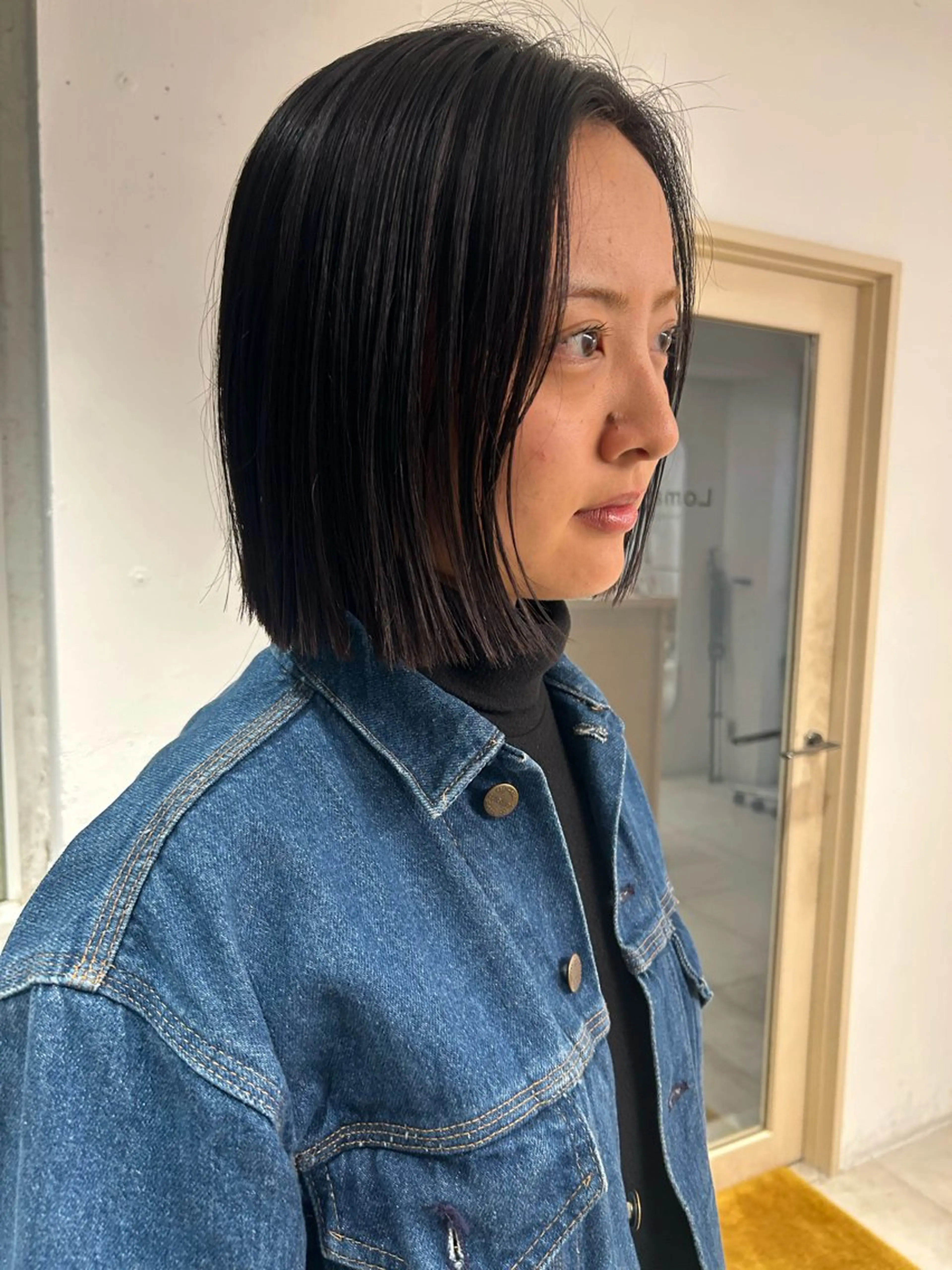 ミディアム カット ヘアカラー トリートメント ケアパーマ/ケアブリ ーチdaisukeのヘアスタイル