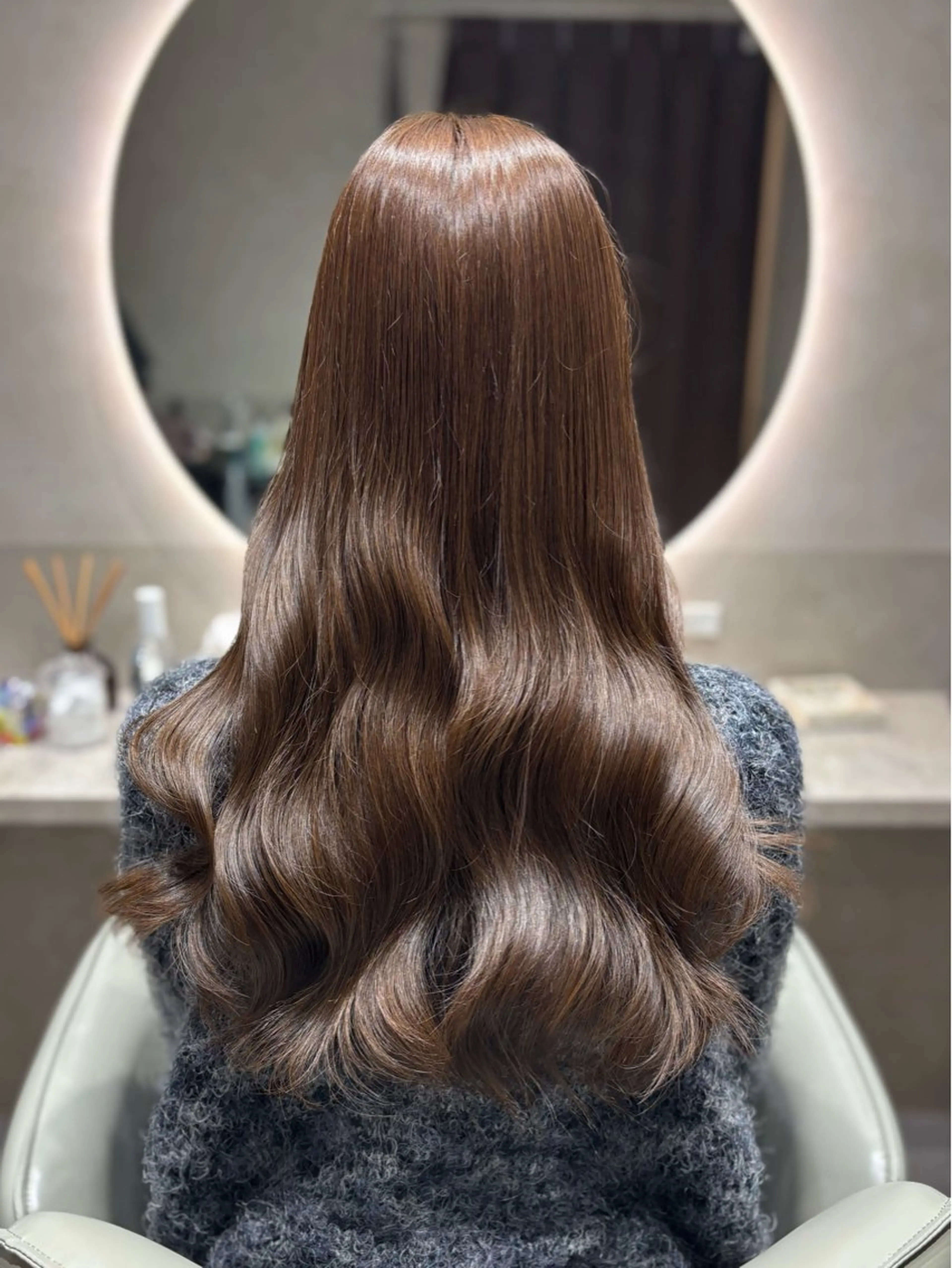 ロング カラー カット ヘアカラー トリートメント 川崎のカラー職人🥣 kentaのヘアスタイル