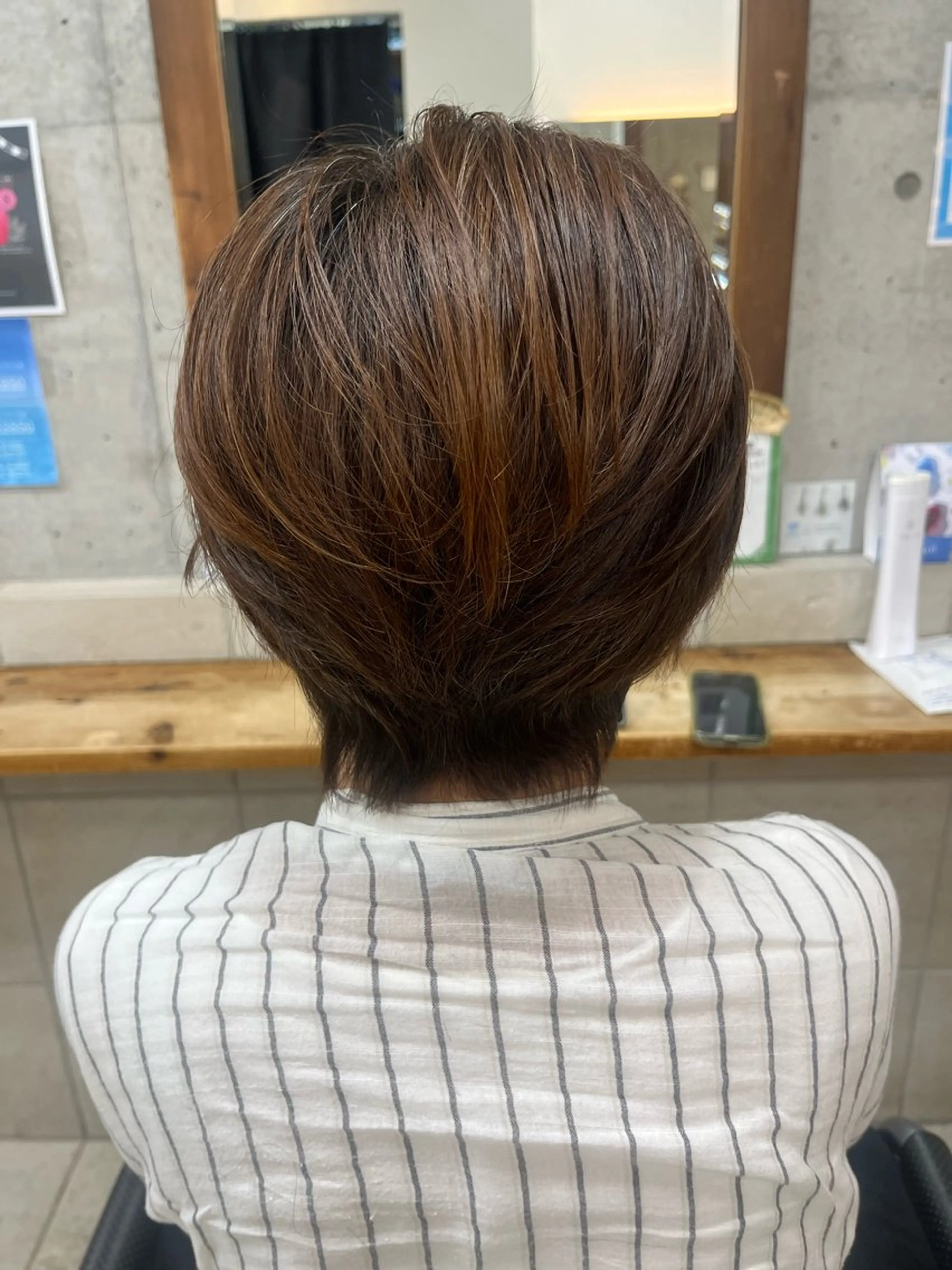 ショート カット たなか なおのヘアスタイル