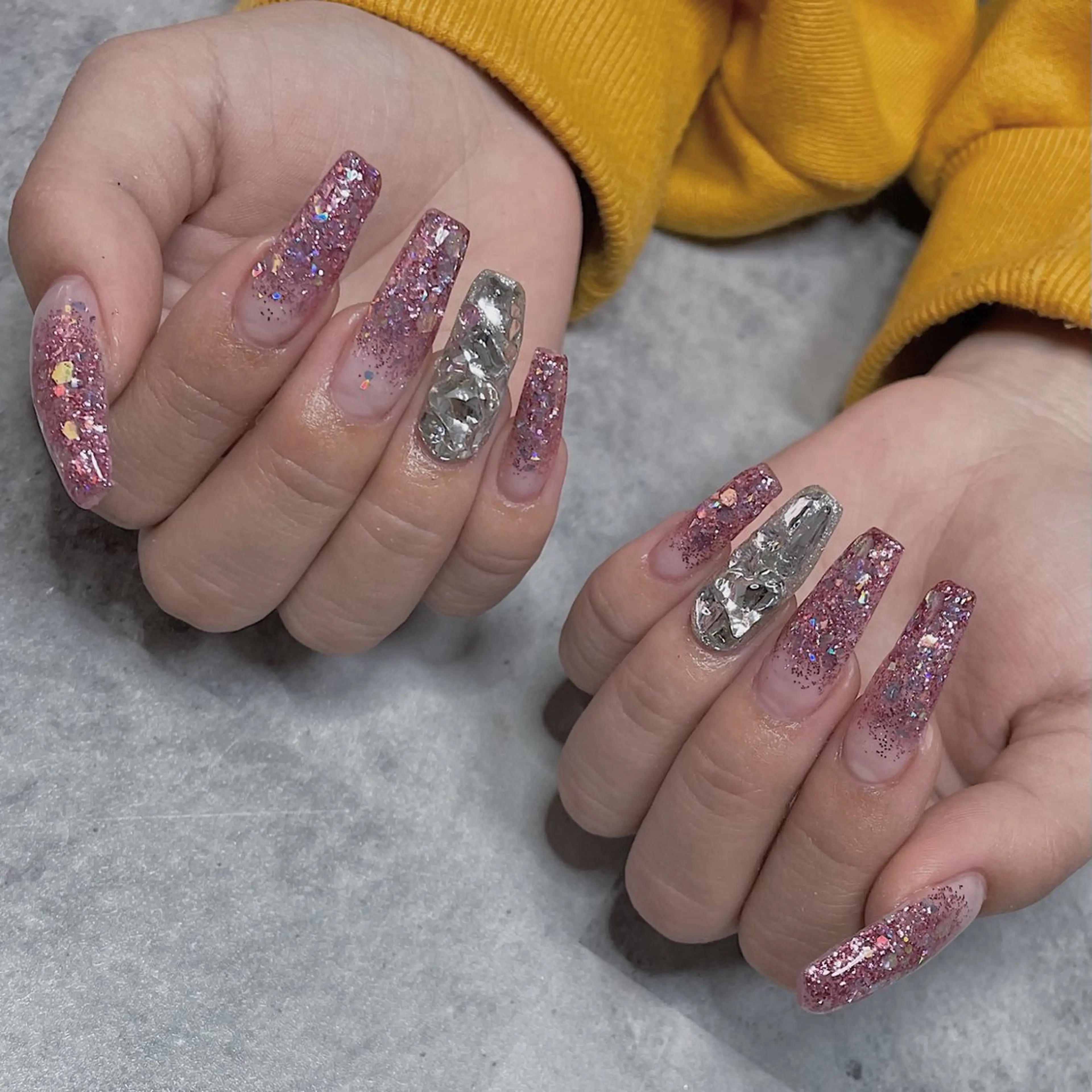 ロング ハンドネイル SYU'NAIL /YUKIのネイルデザイン