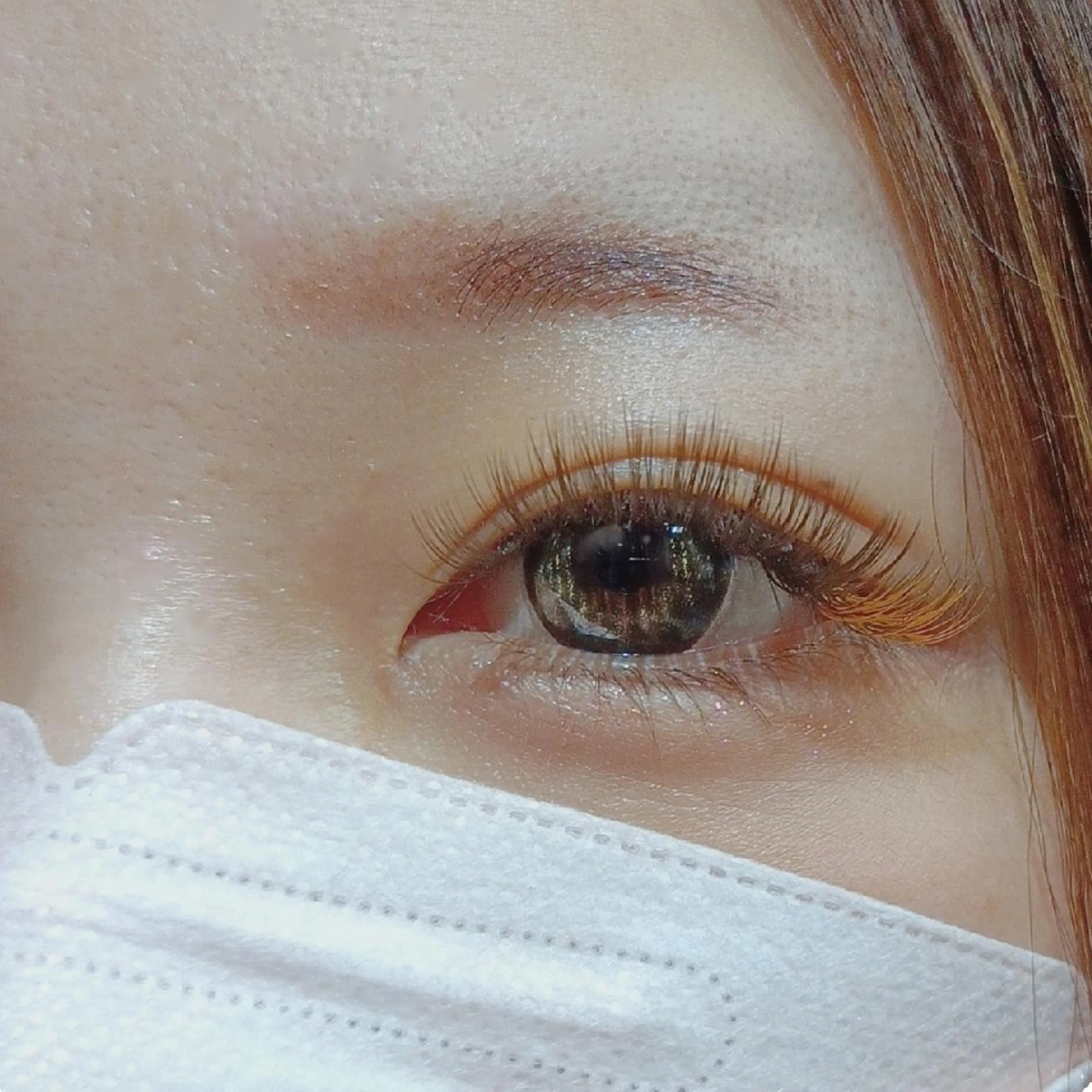 マツエク・マツパ カラーマツエク Dカール ボリュームラッシュ eyelash Maronのマツエク・マツパデザイン