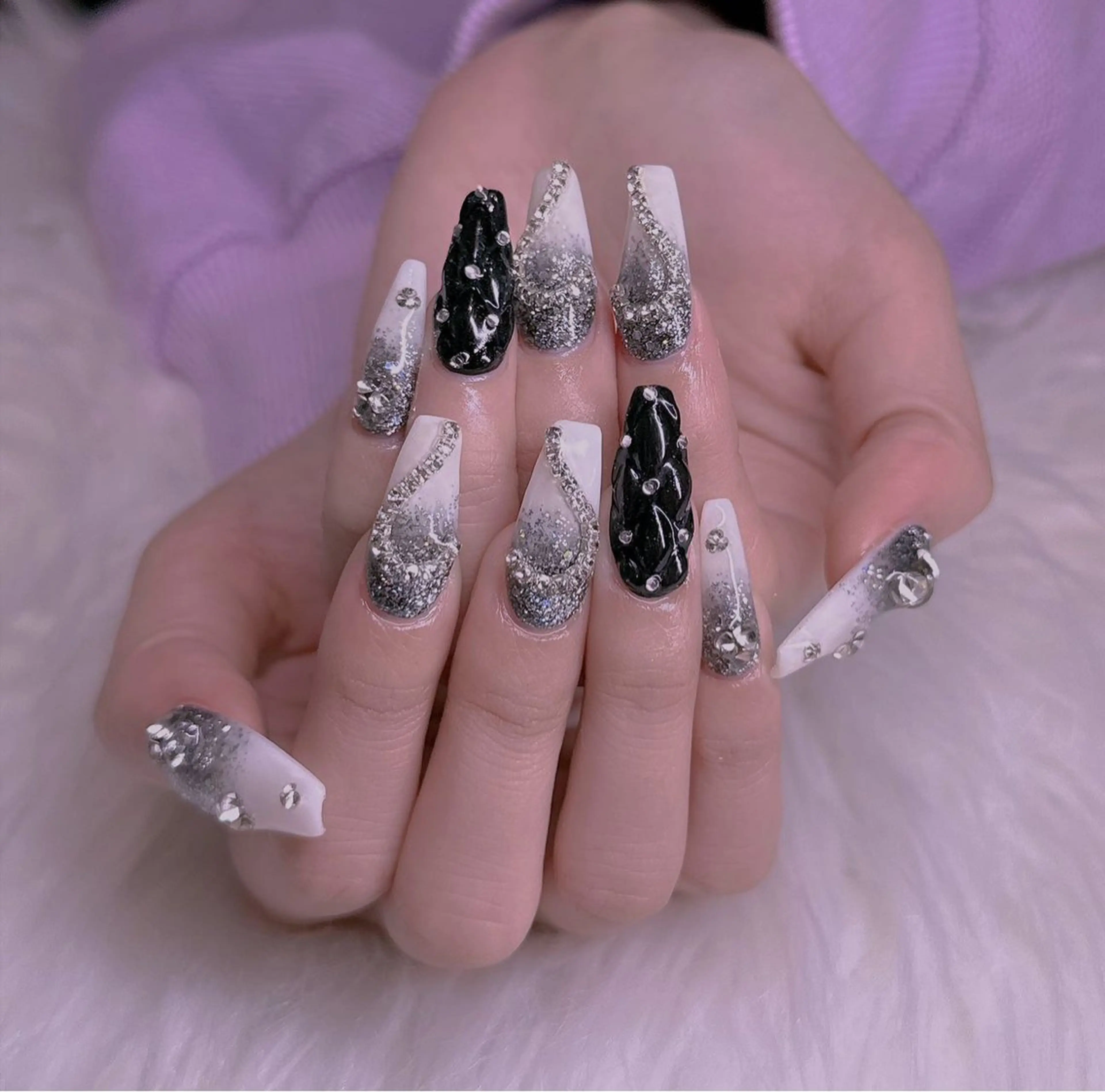 ネイル 長さだし専門店 M2　rikaのネイルデザイン