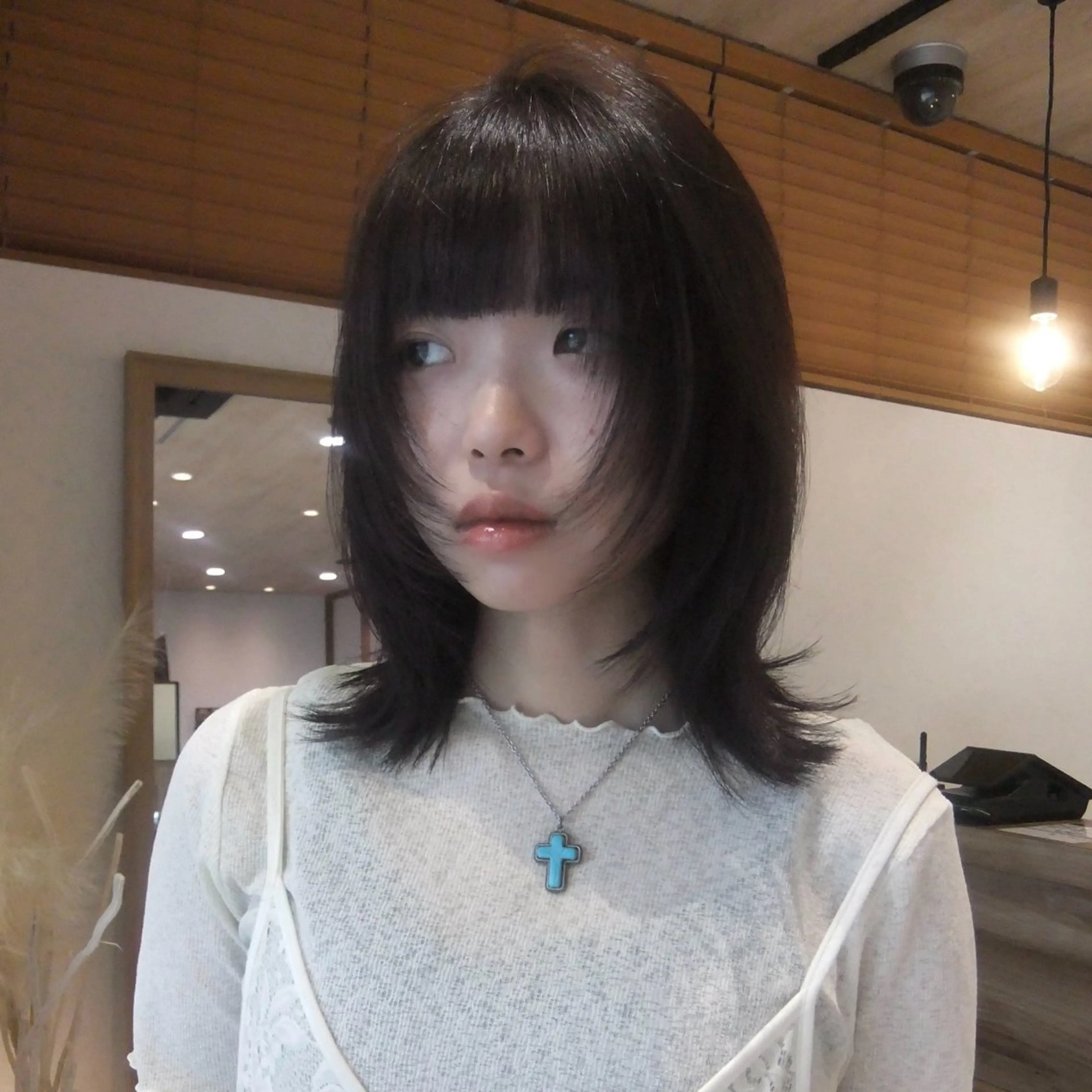 ミディアム カラー カット ヘアカラー トリートメント レイヤー/似合わせ/ yuan⟡.·のヘアスタイル