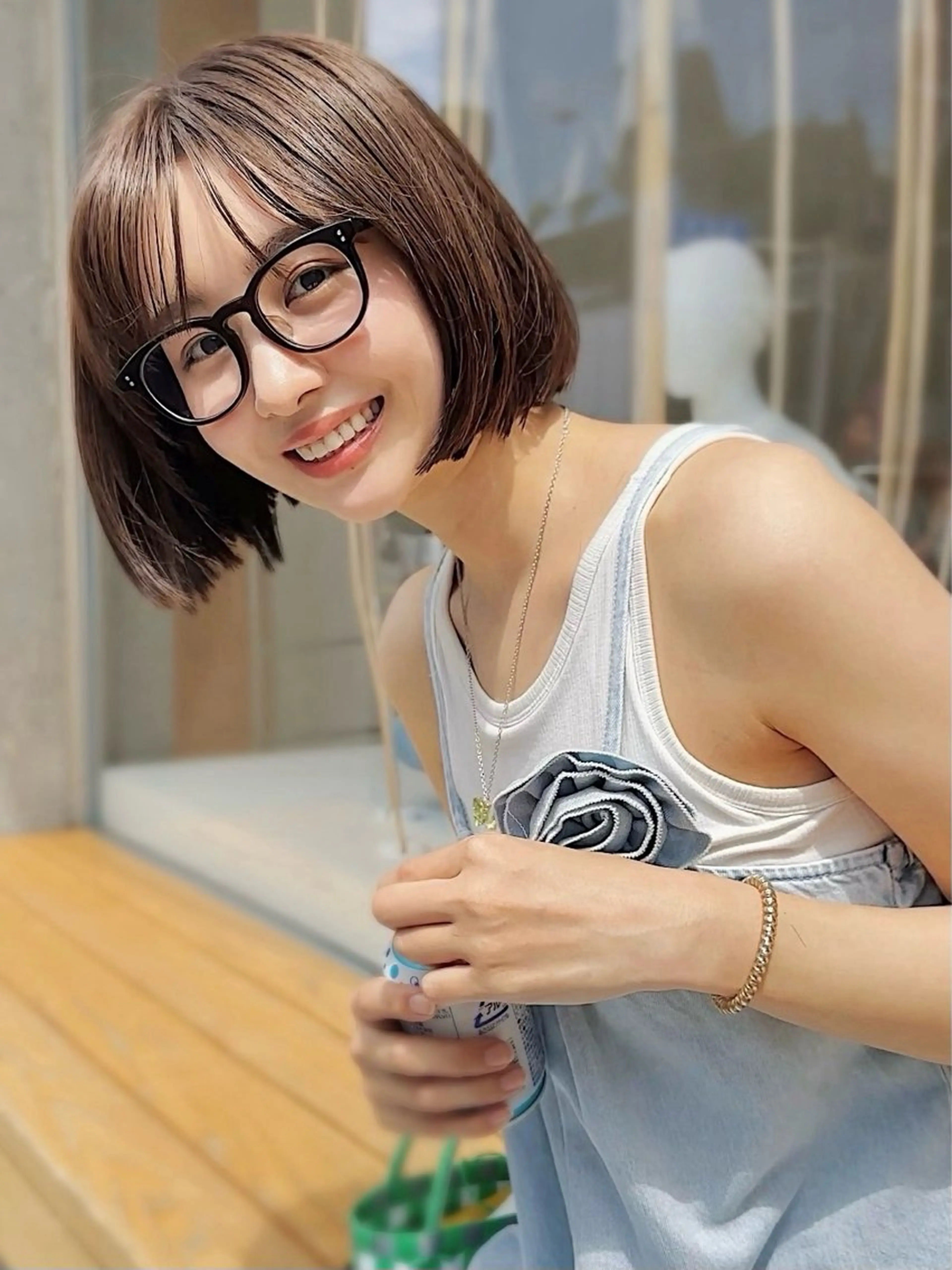 ショート 白髪ぼかし特化 三澤はるかのヘアスタイル