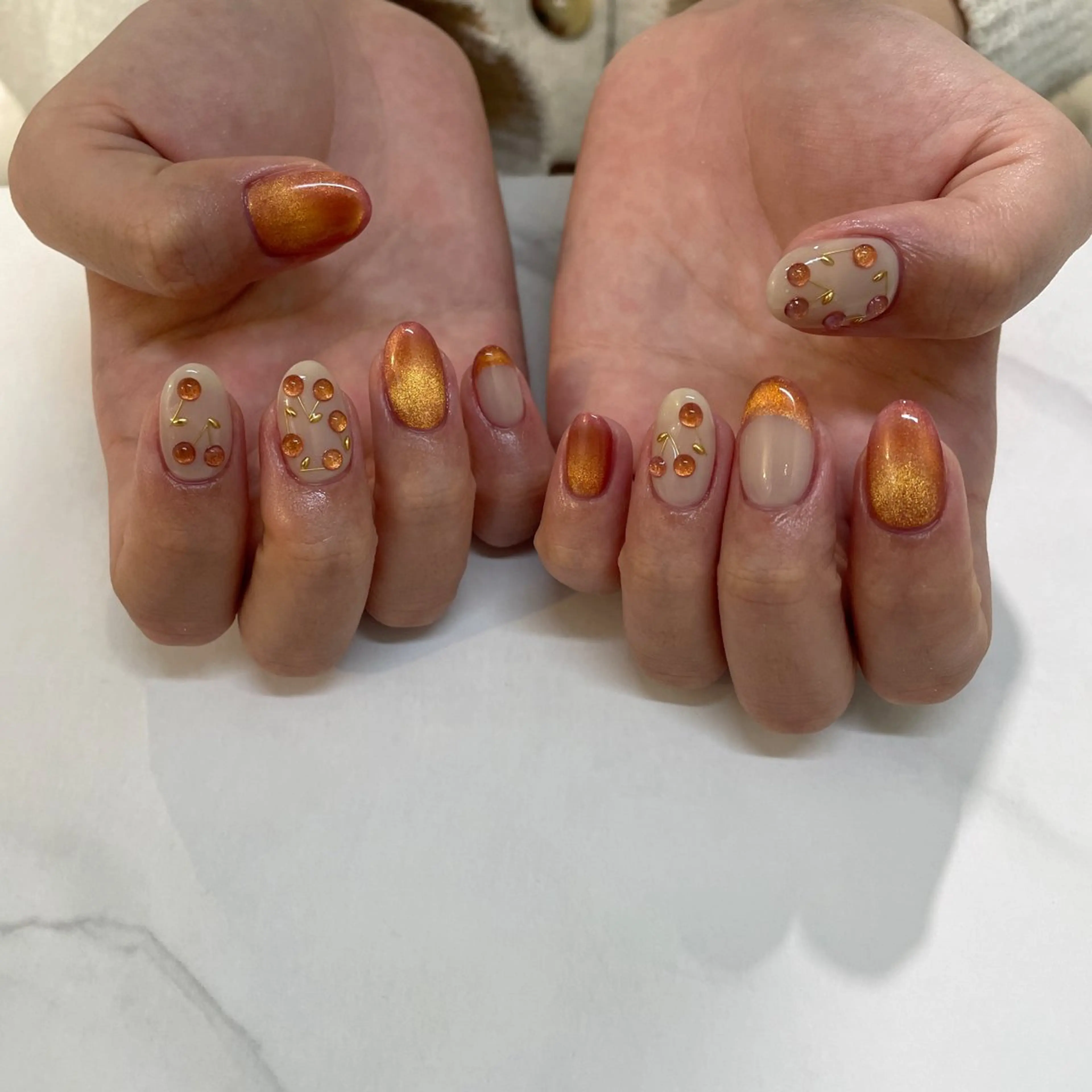 ネイル ハンドネイル 内田 光のネイルデザイン