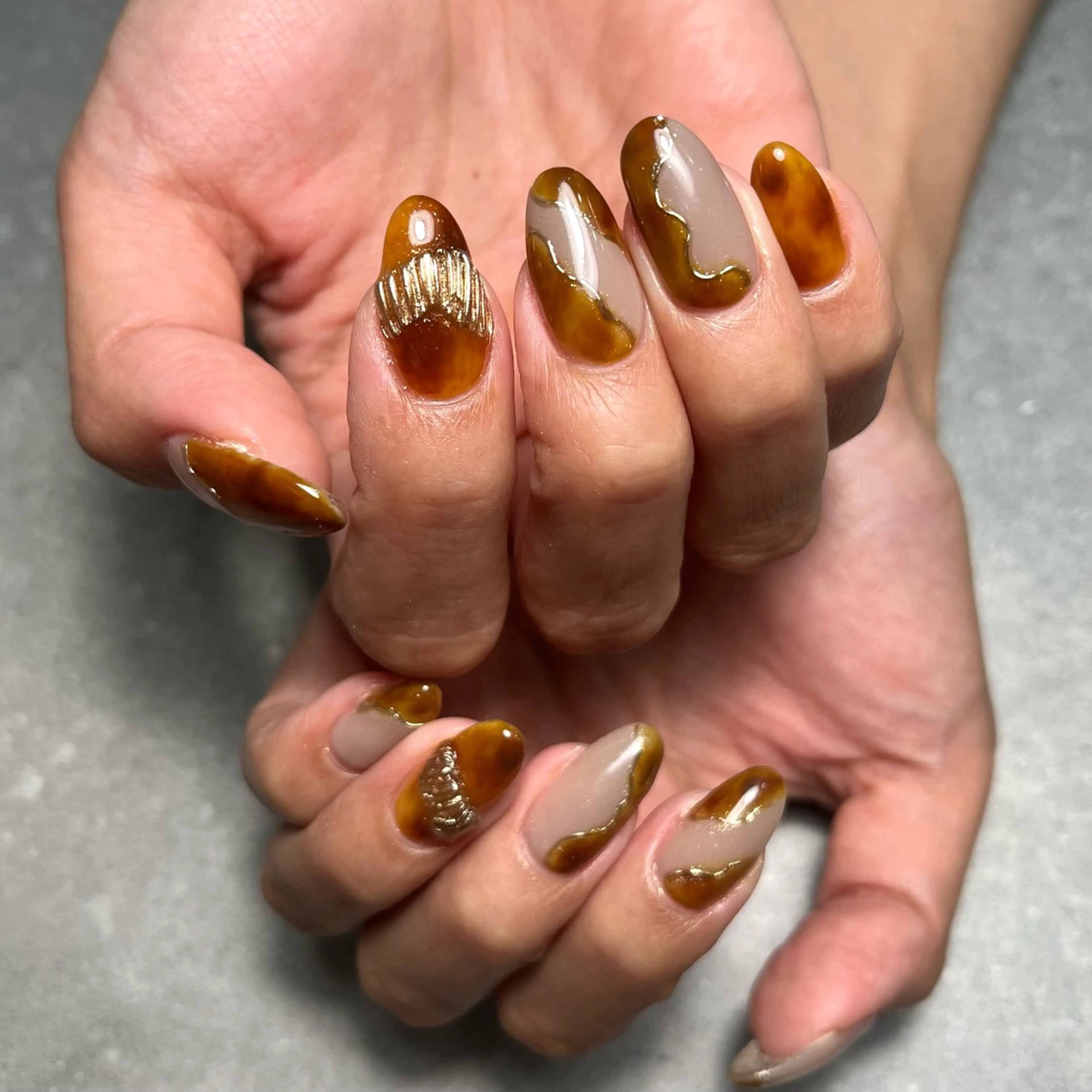 セミロング THE464 the464のネイルデザイン