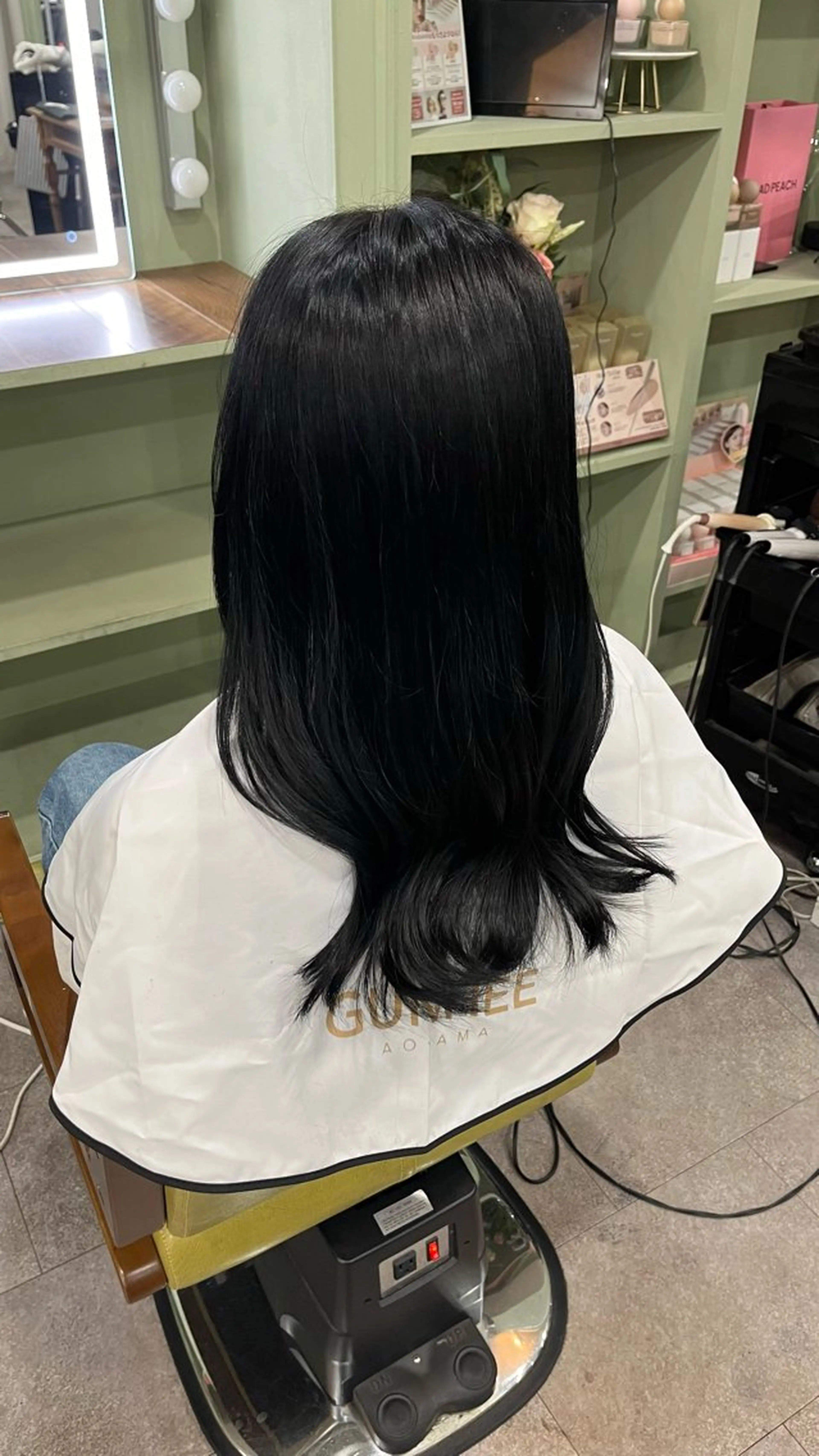 ロング カラー AYANE ◝✩韓国ヘアのヘアスタイル