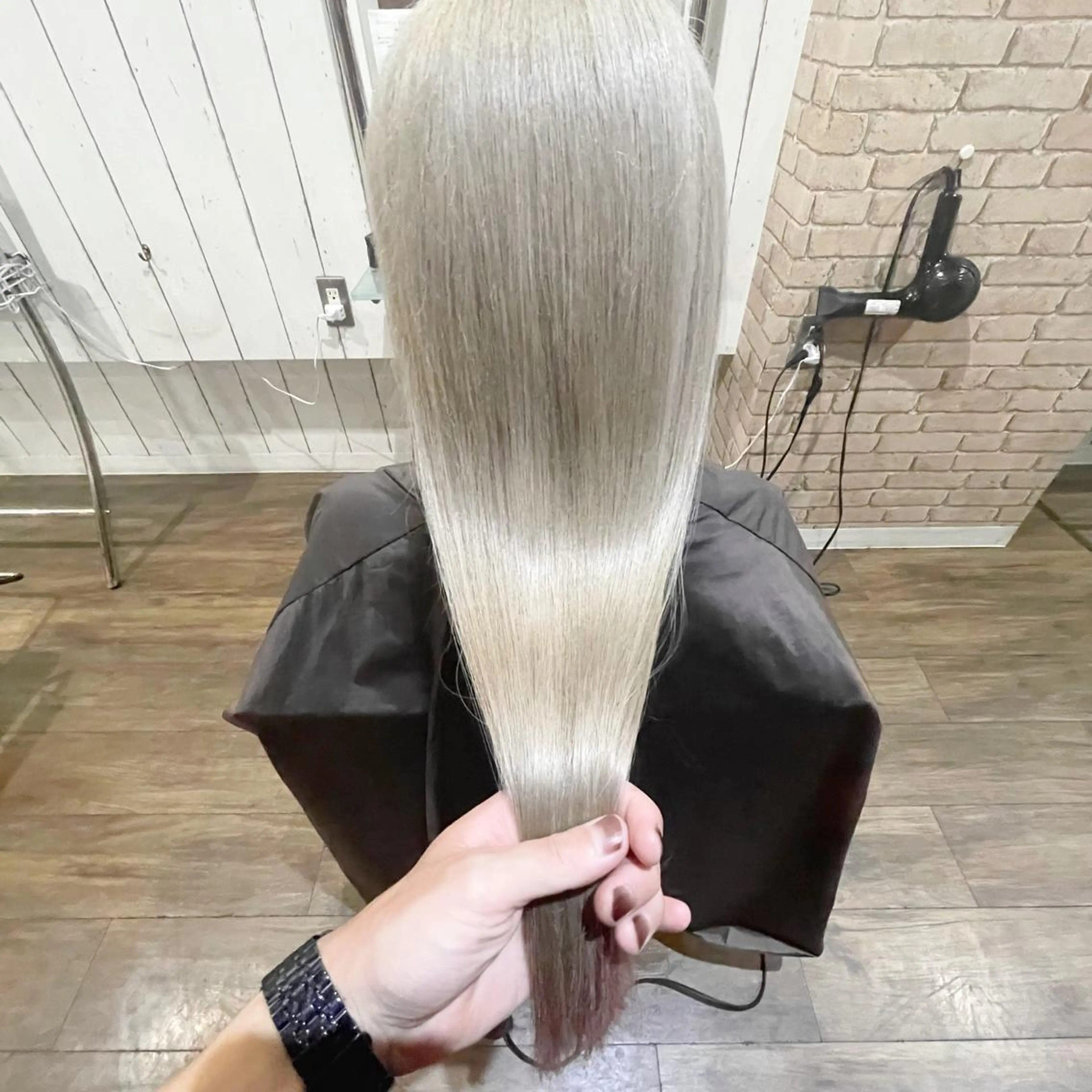 ロング カラー ヘアアレンジ カット ヘアカラー トリートメント MiU所属・池袋髪質改善×レイヤ ー専門MATSUのヘアスタイル