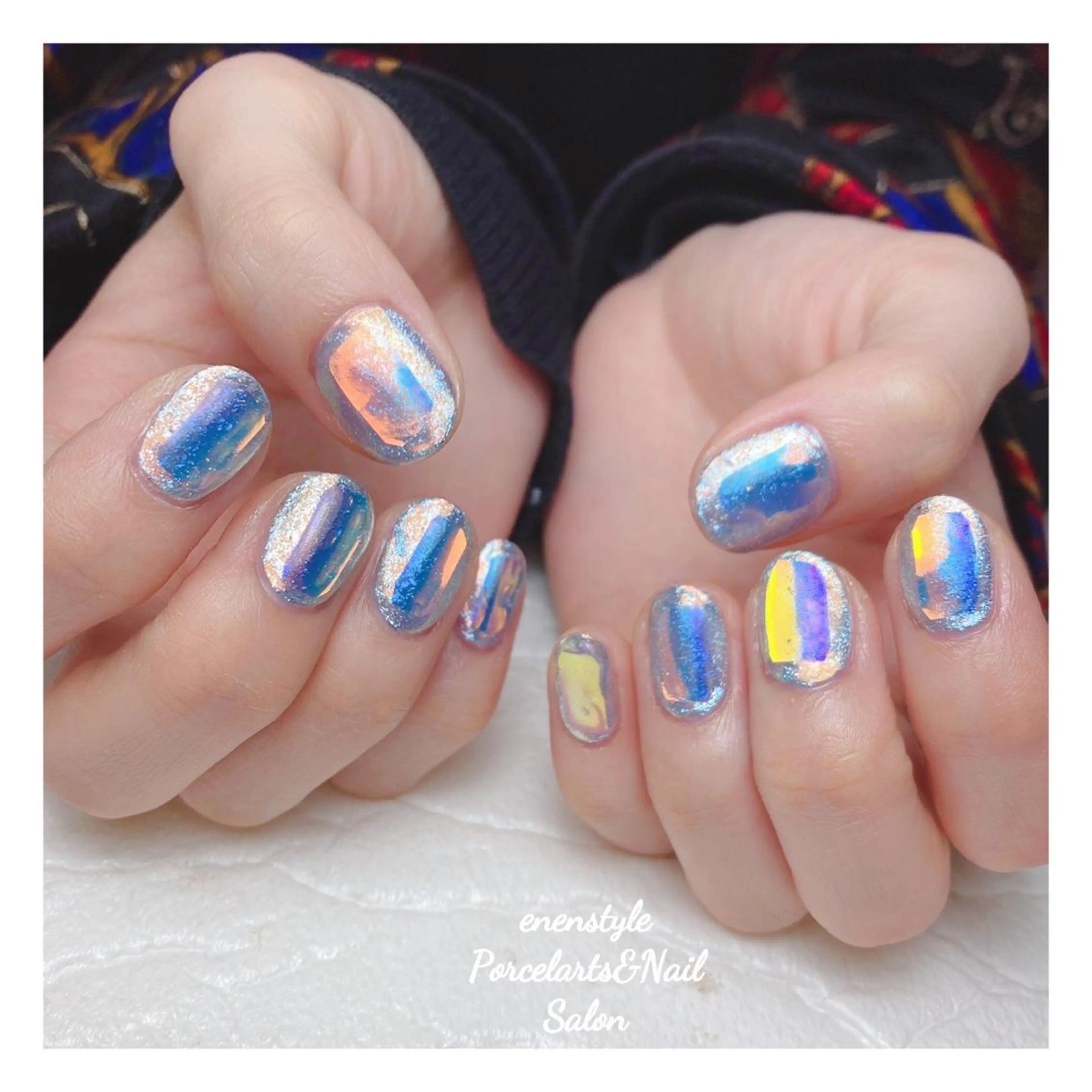 ミディアム ネイル 👑enen style👑のネイルデザイン