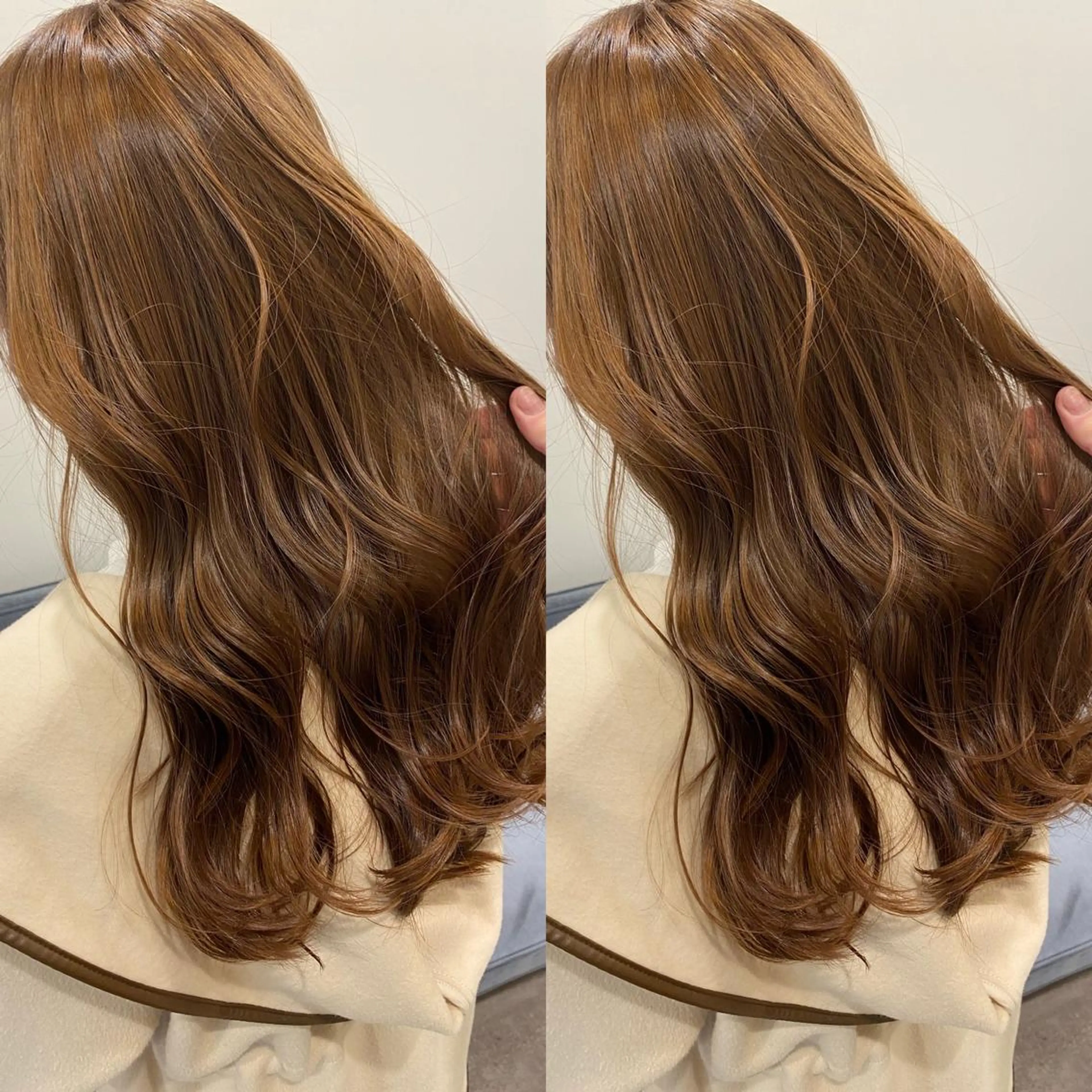 ロング カラー ヘアアレンジ ヘアカラー トリートメント ヘアセット Happiness所属・🌻Insta指名 NO.1🌻Shoのヘアスタイル