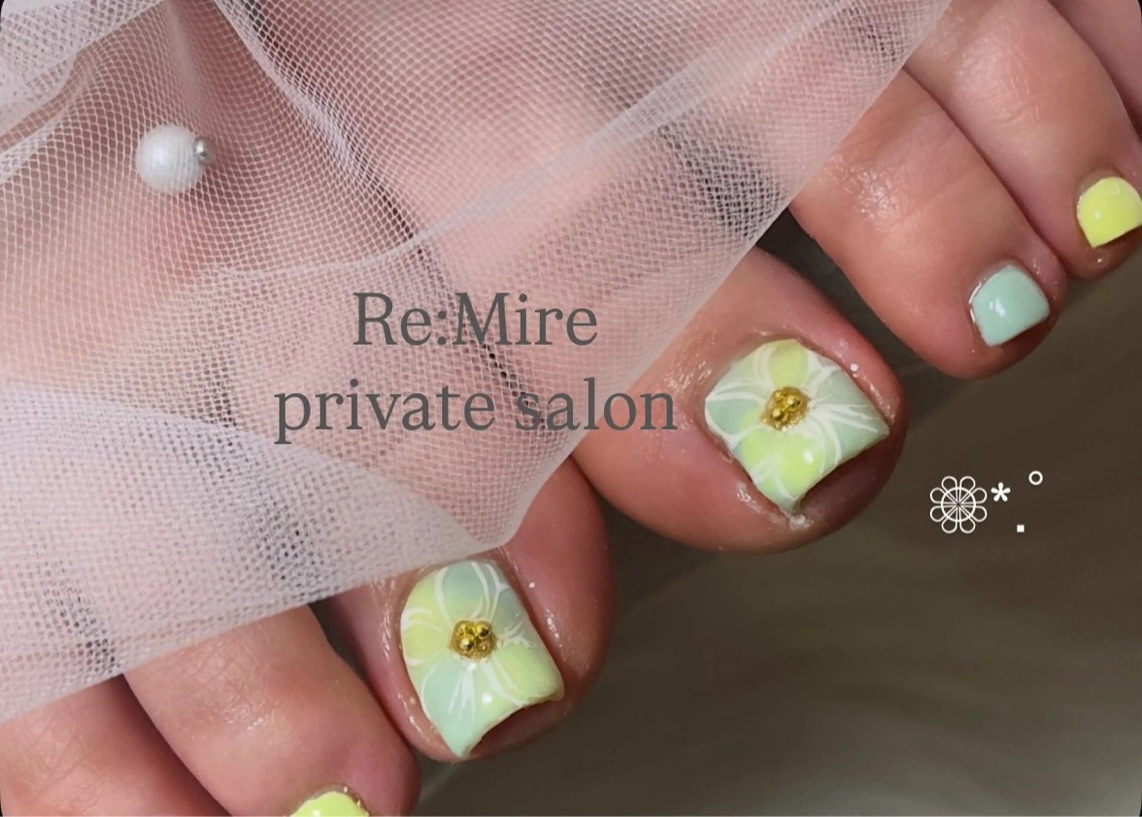 ネイル フットネイル Re: Mireのネイルデザイン