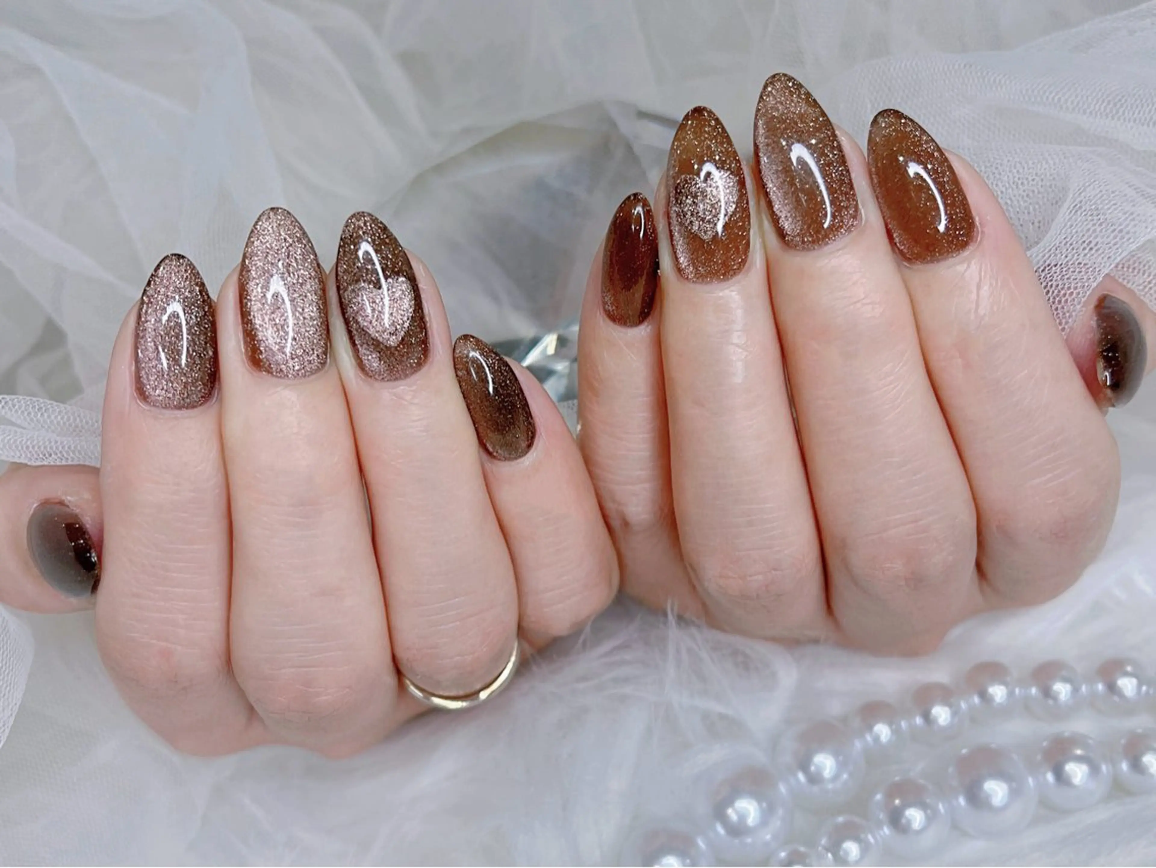 ネイル ハンドネイル Cleo伏見店🌿 Momokaのネイルデザイン