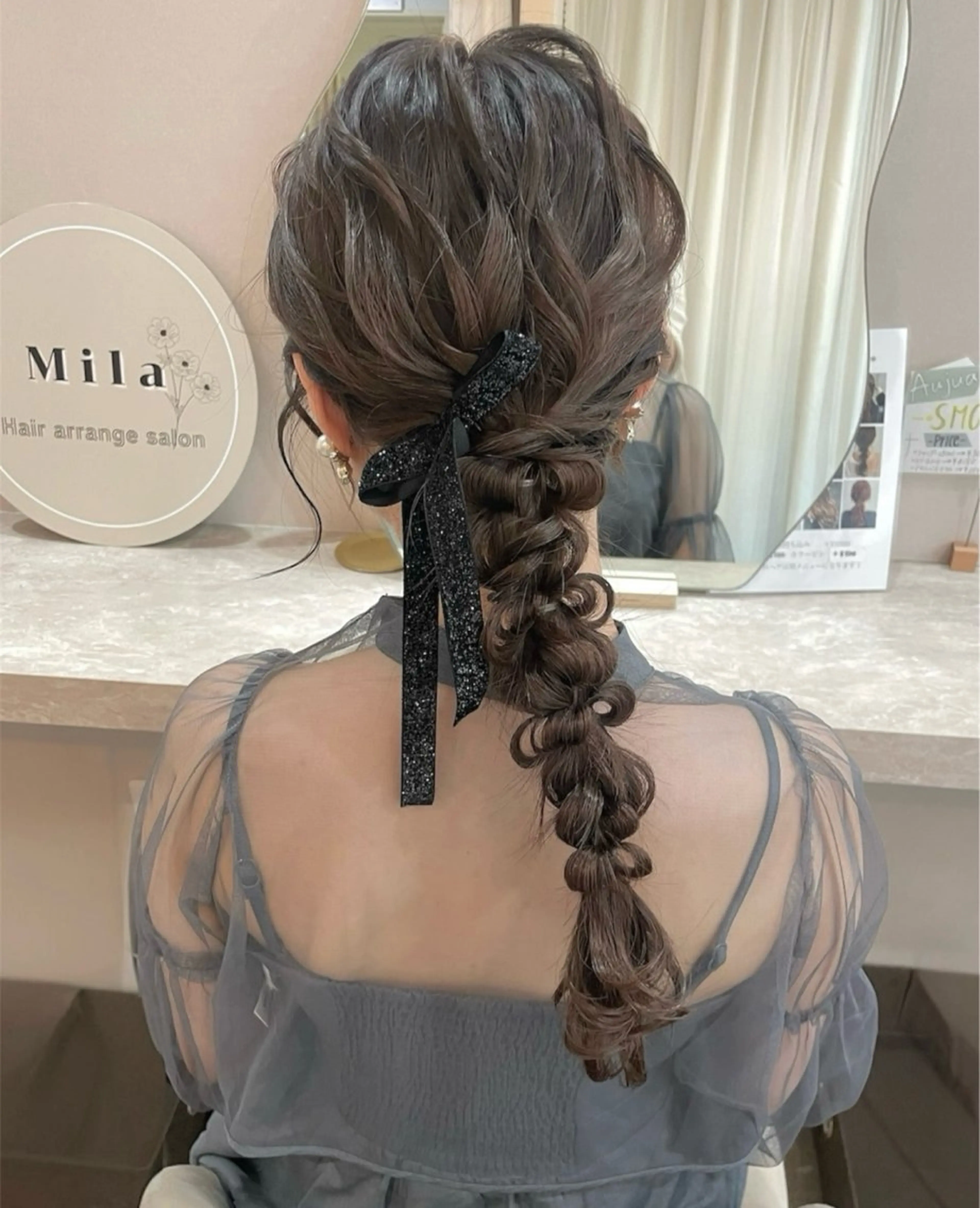 ロング ヘアアレンジ Mila chihiroのヘアスタイル