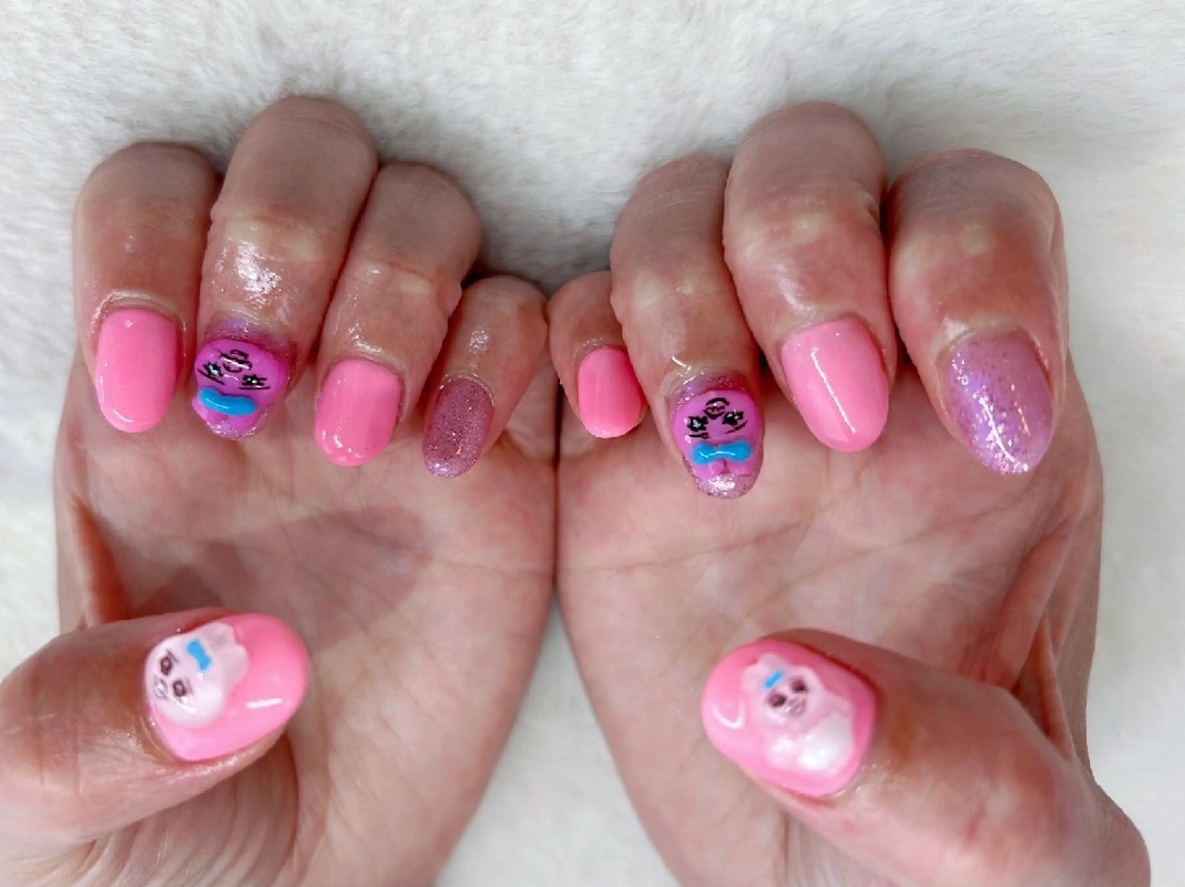 ネイル ピンク 心斎橋Salon Epokkuのネイルデザイン