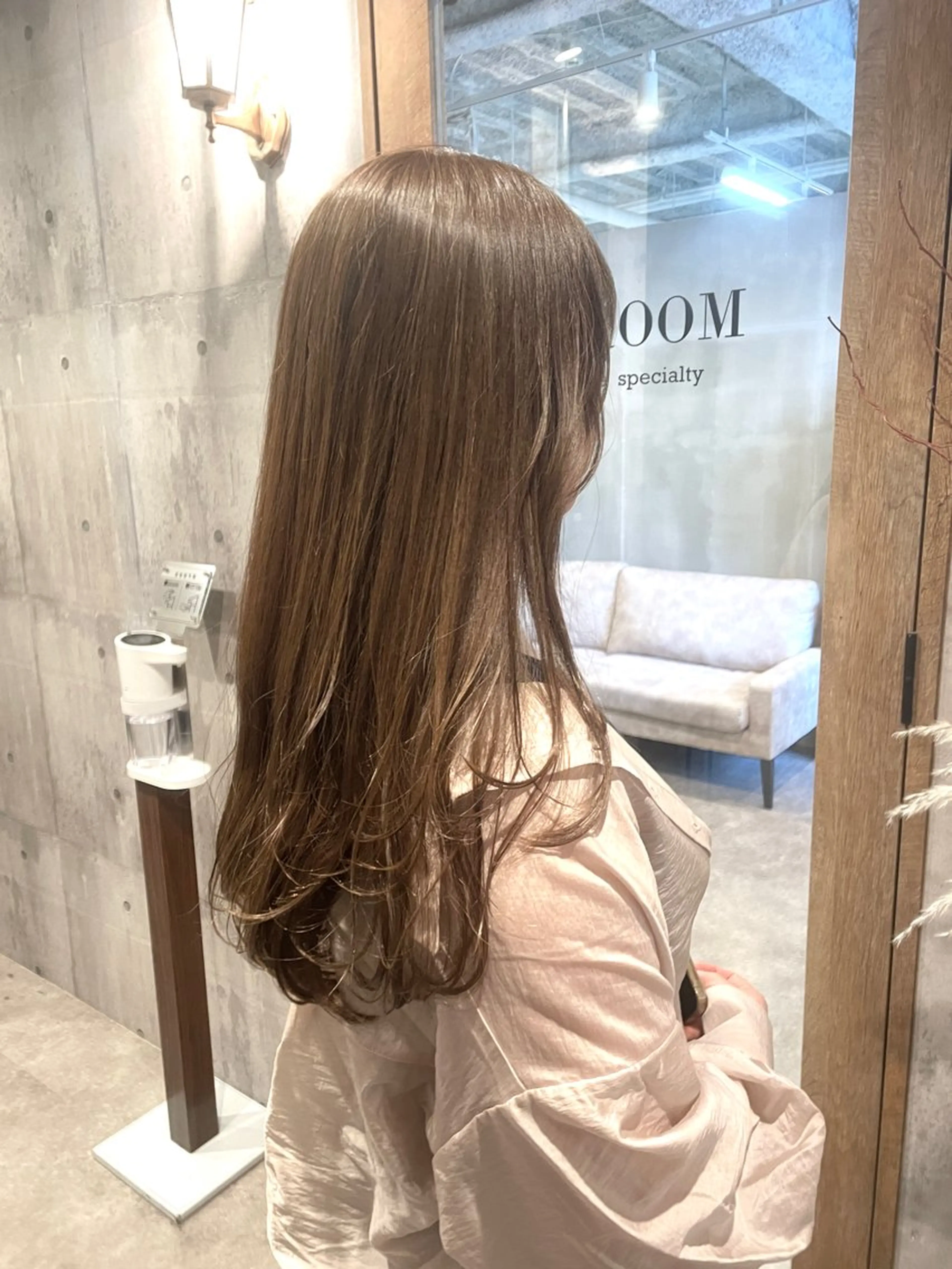 ロング カラー ヤマナカ エリカのヘアスタイル