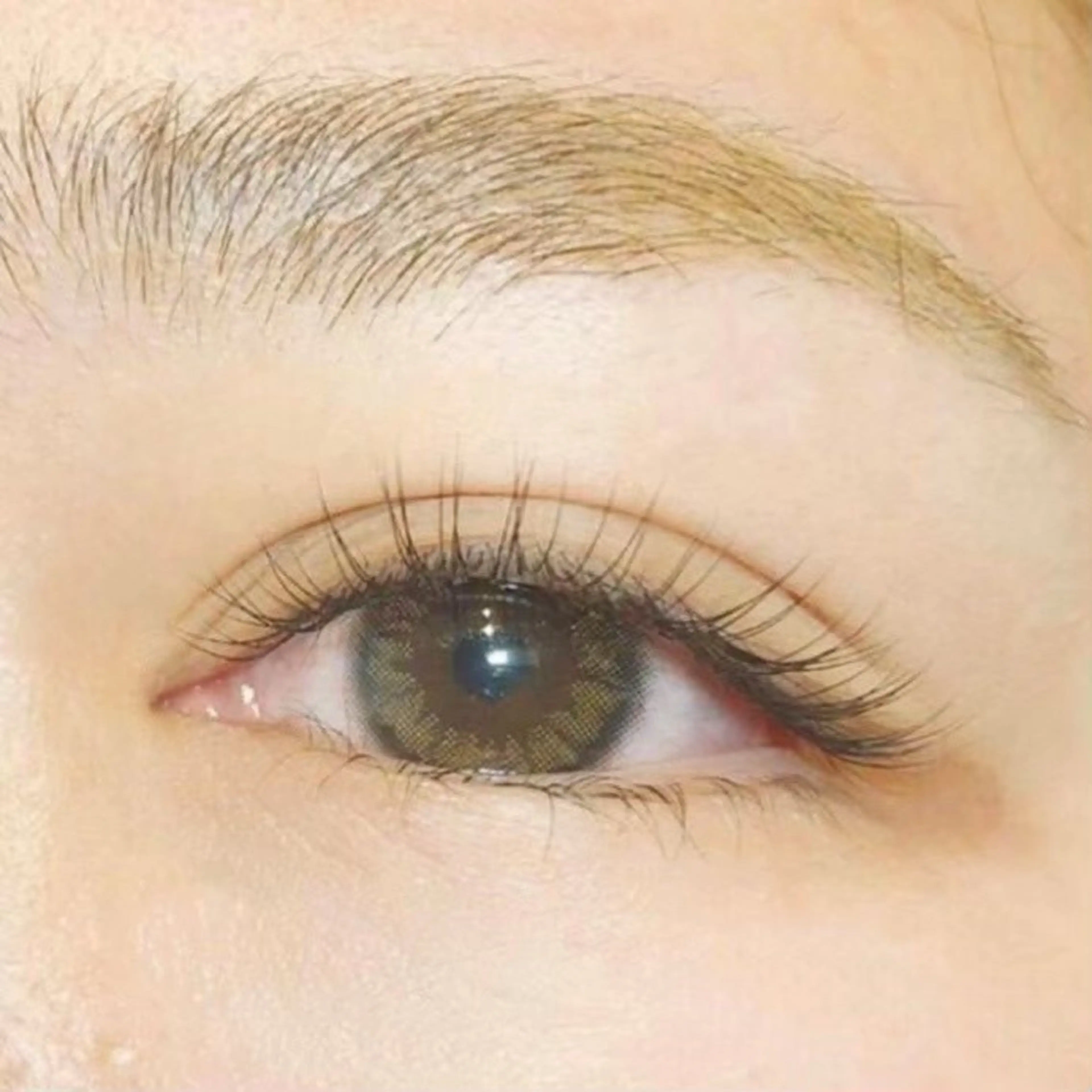 𝜗𝜚LEDフラットラッシュ100本まで𝜗𝜚【オフなし】もちが良くヨレにくいLEDエクステですの写真