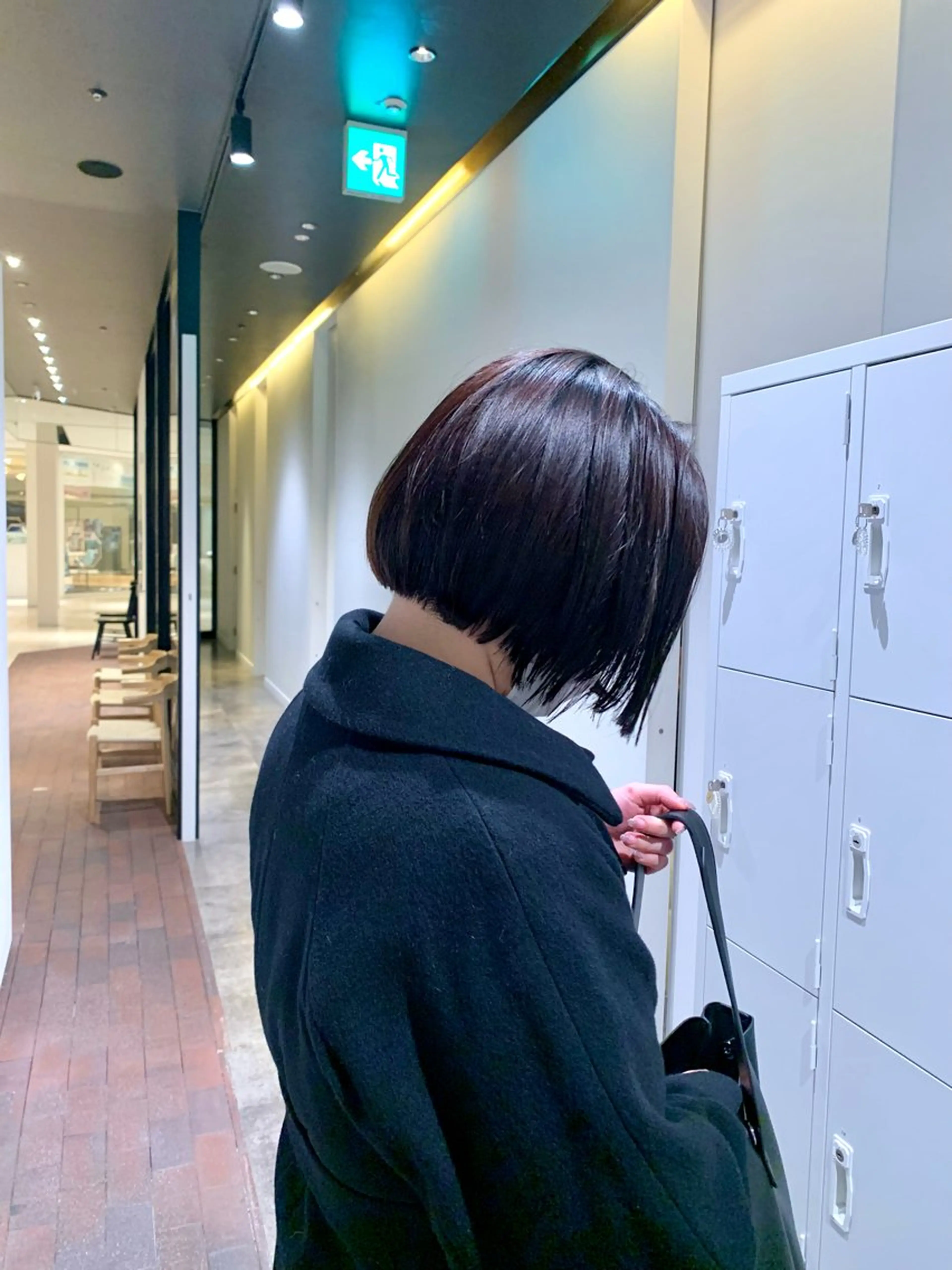 ミディアム カラー ボブ GO TODAY SHAiRE SALON 梅田店所属・透明感カラー/ボブ 今気になること占う人のヘアスタイル