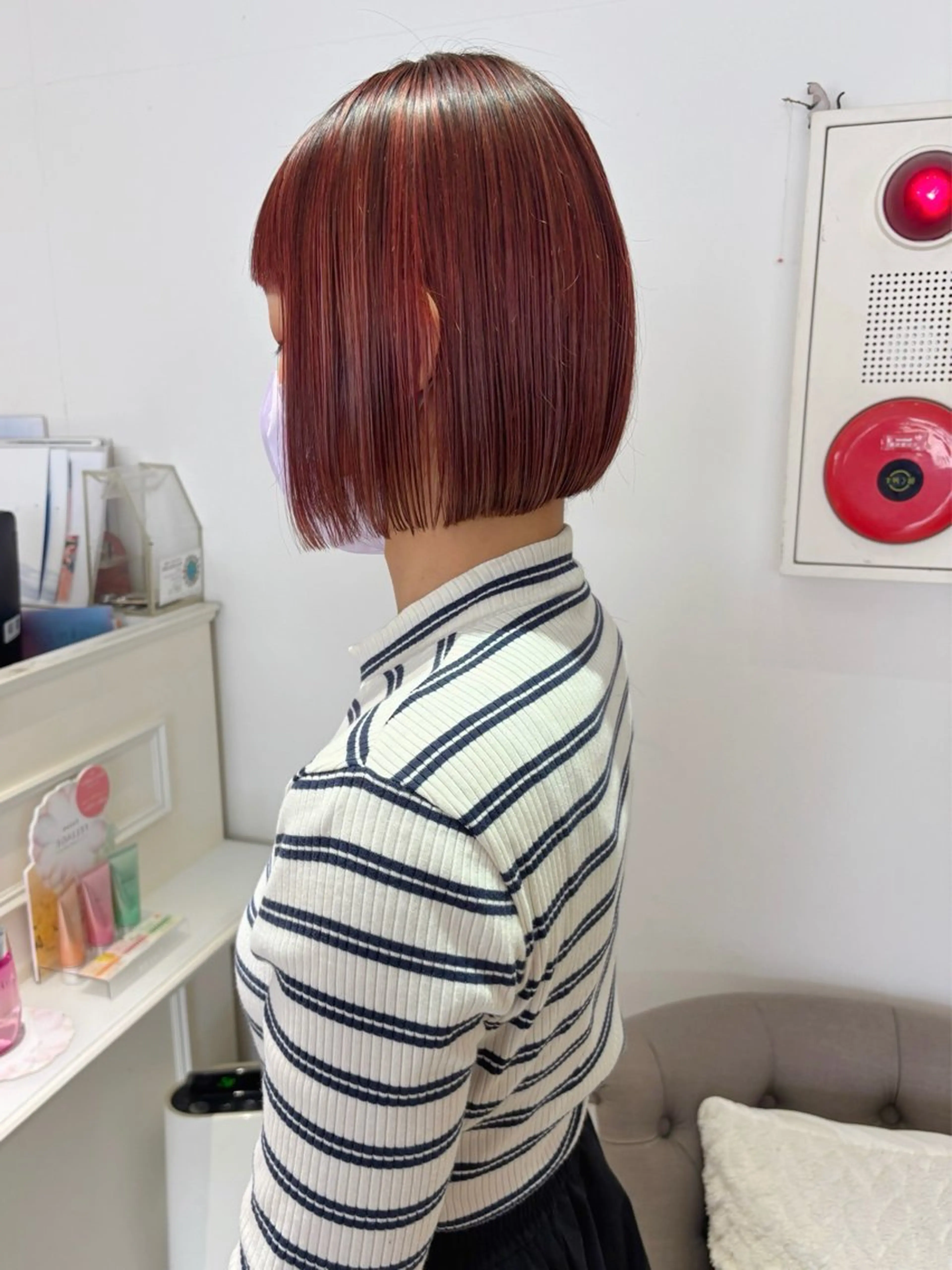 ショート カラー カット ヘアカラー 齋藤 咲のヘアスタイル