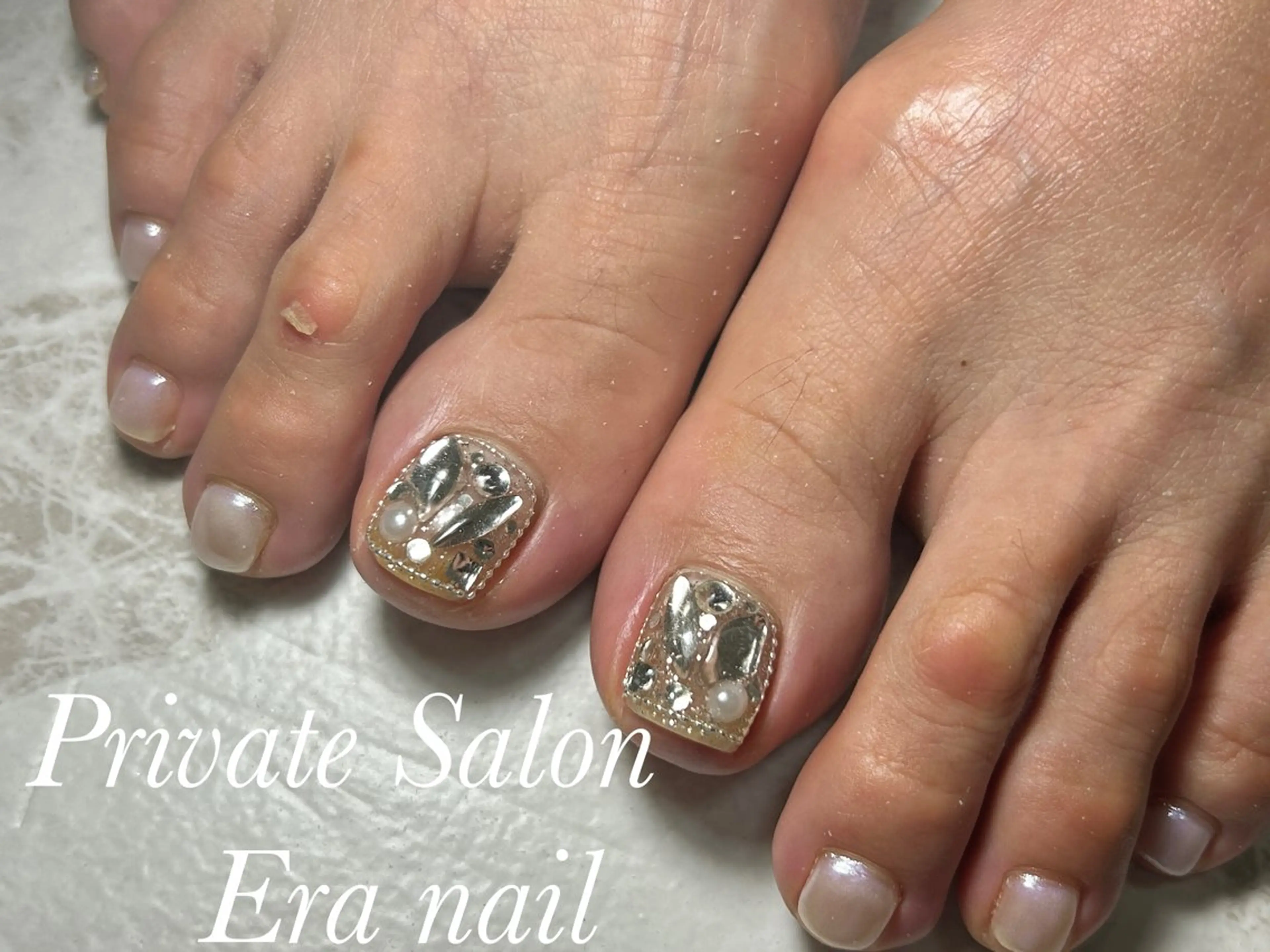 ネイル フットネイル フットネイル Era nailのネイルデザイン