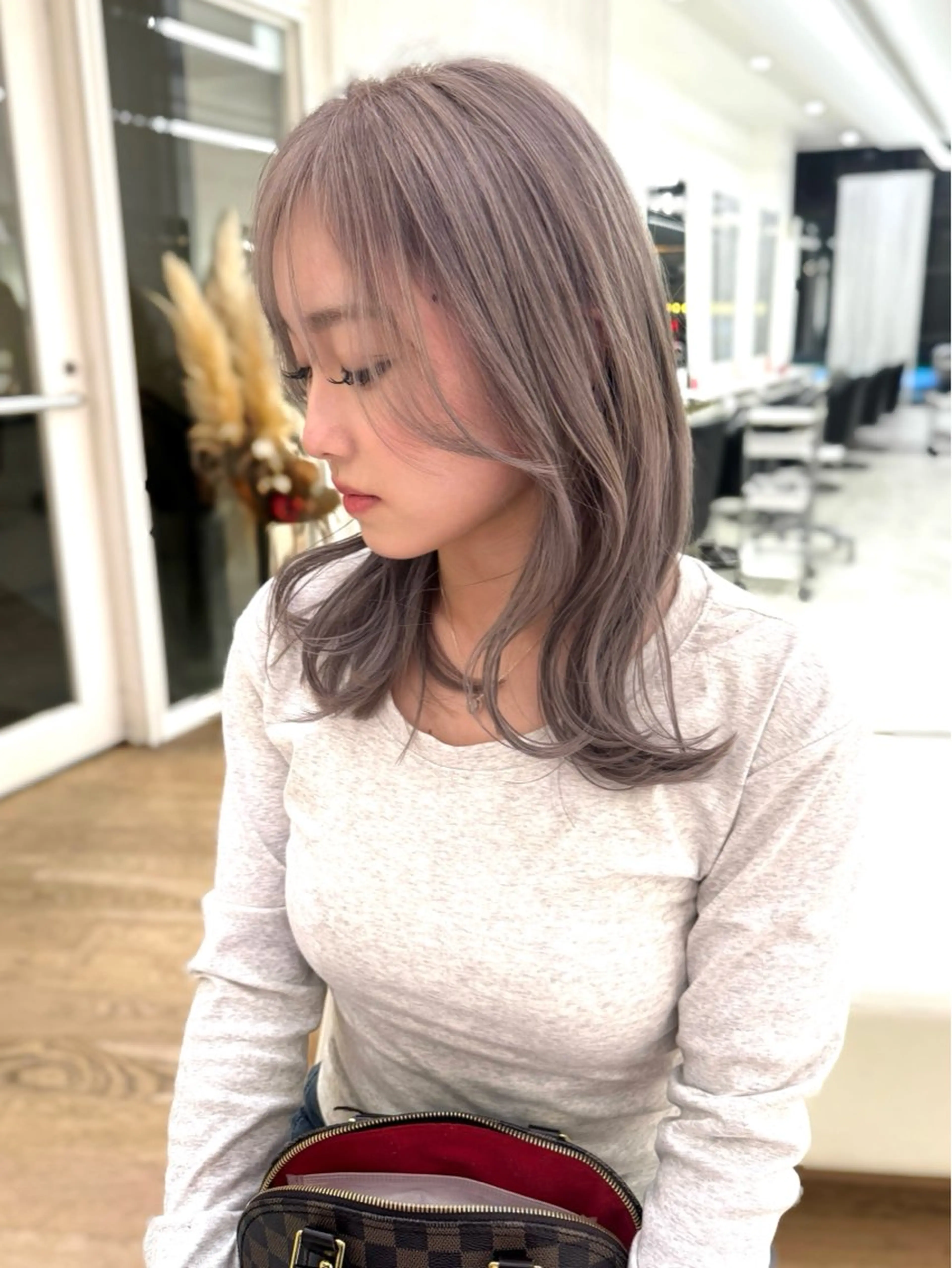 ロング カラー ヘアカラー ♡ParveMix NANO♡のヘアスタイル