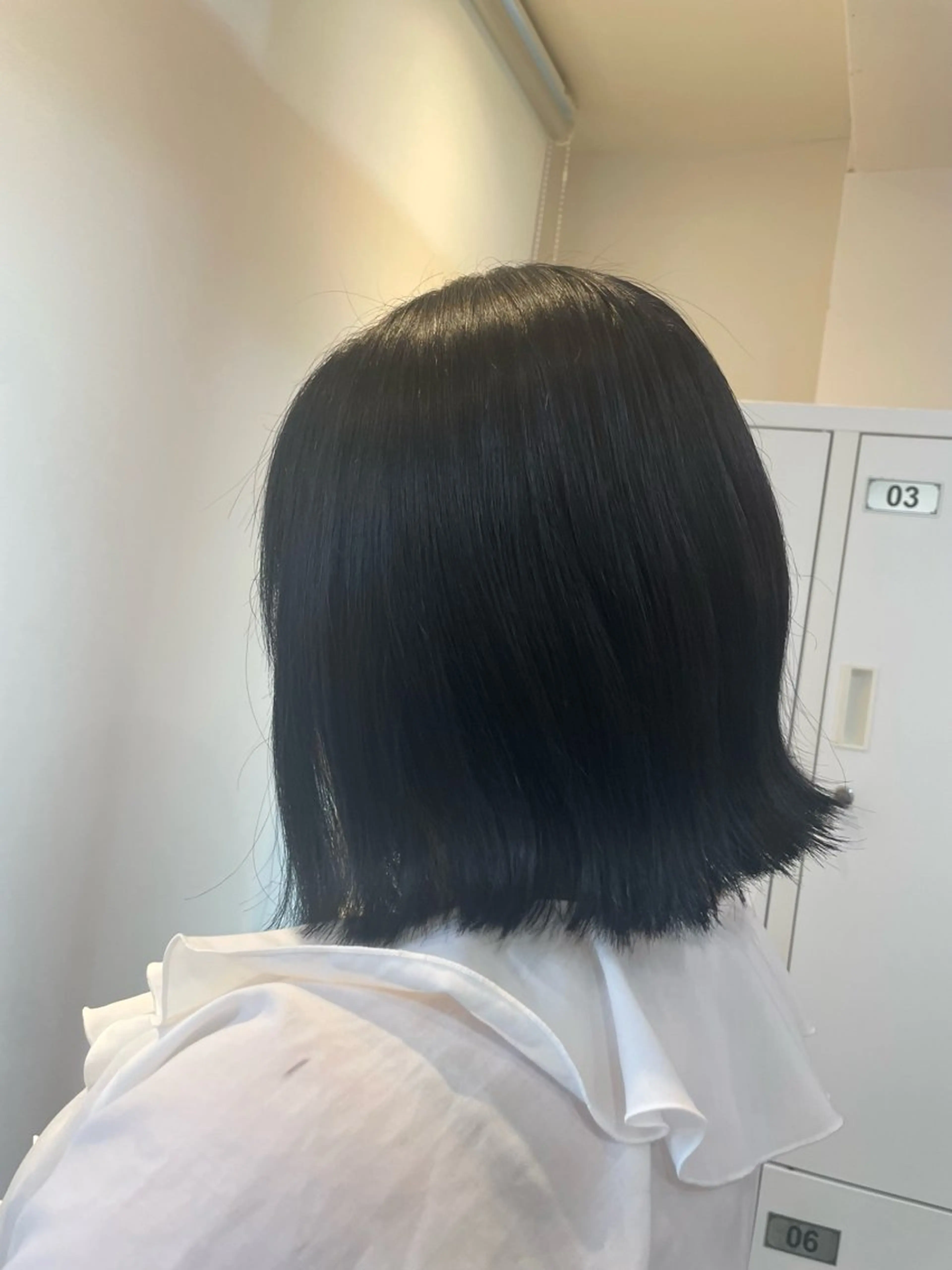 ミディアム ヘアカラー みやした もあのヘアスタイル