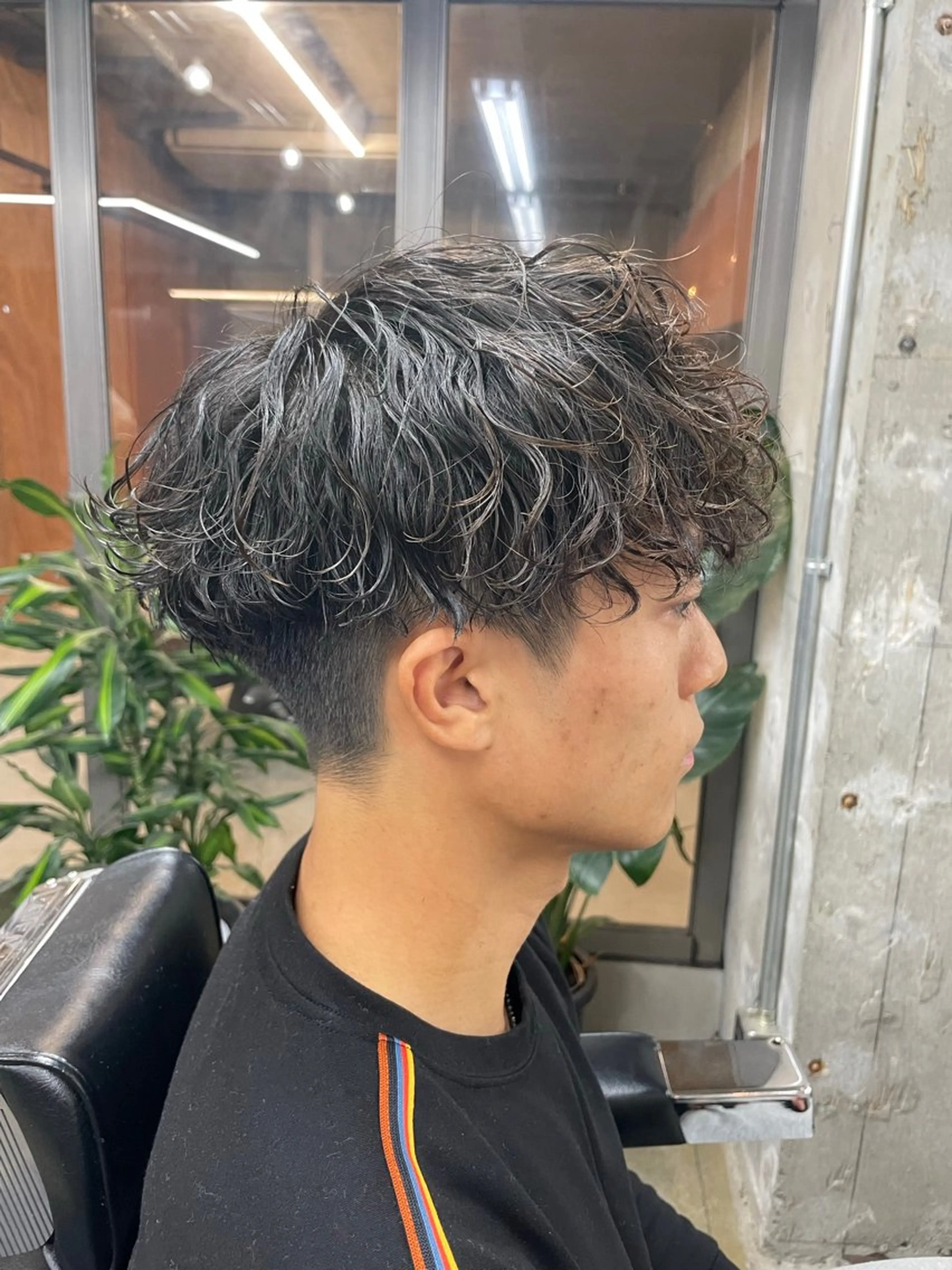 ショート カラー パーマ ヘアアレンジ メンズ 亀井隆汰/メンズ専門 パーマ特化美容師のヘアスタイル