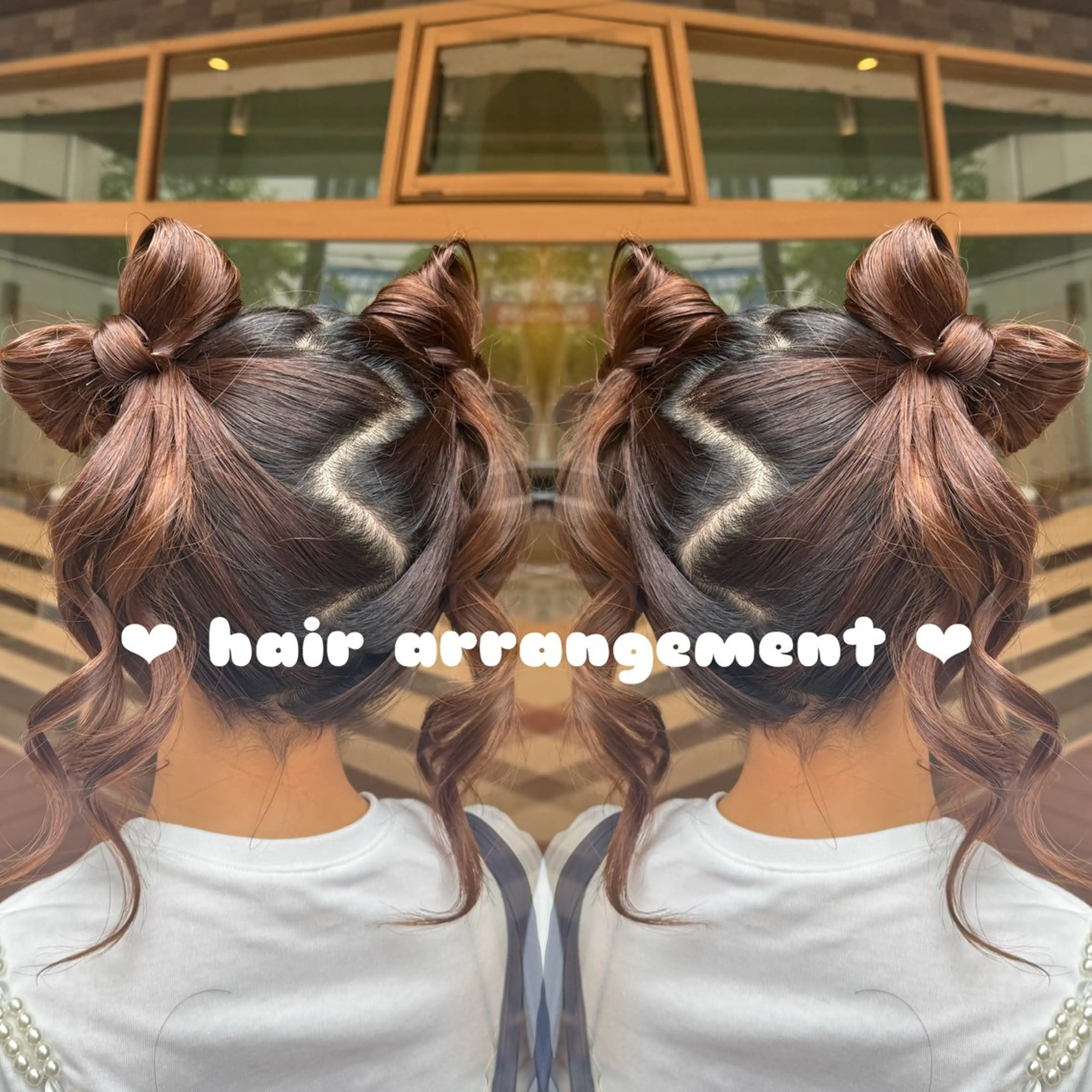 ヘアアレンジ ヘアセット 🫧🧸カラーヘアメ 🫧MIO🧸🫧のヘアスタイル