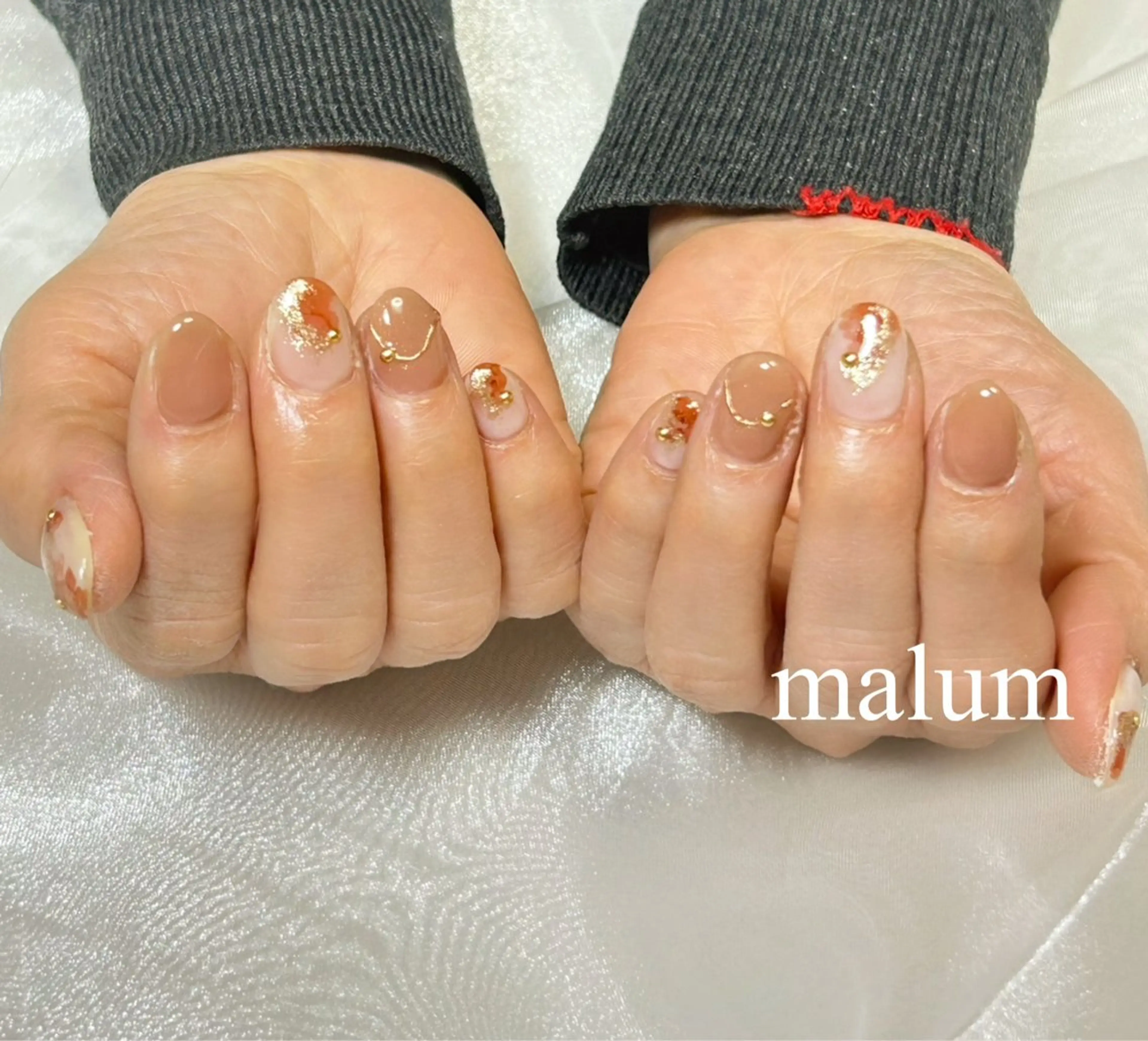 ネイル ハンドネイル malum nailのネイルデザイン