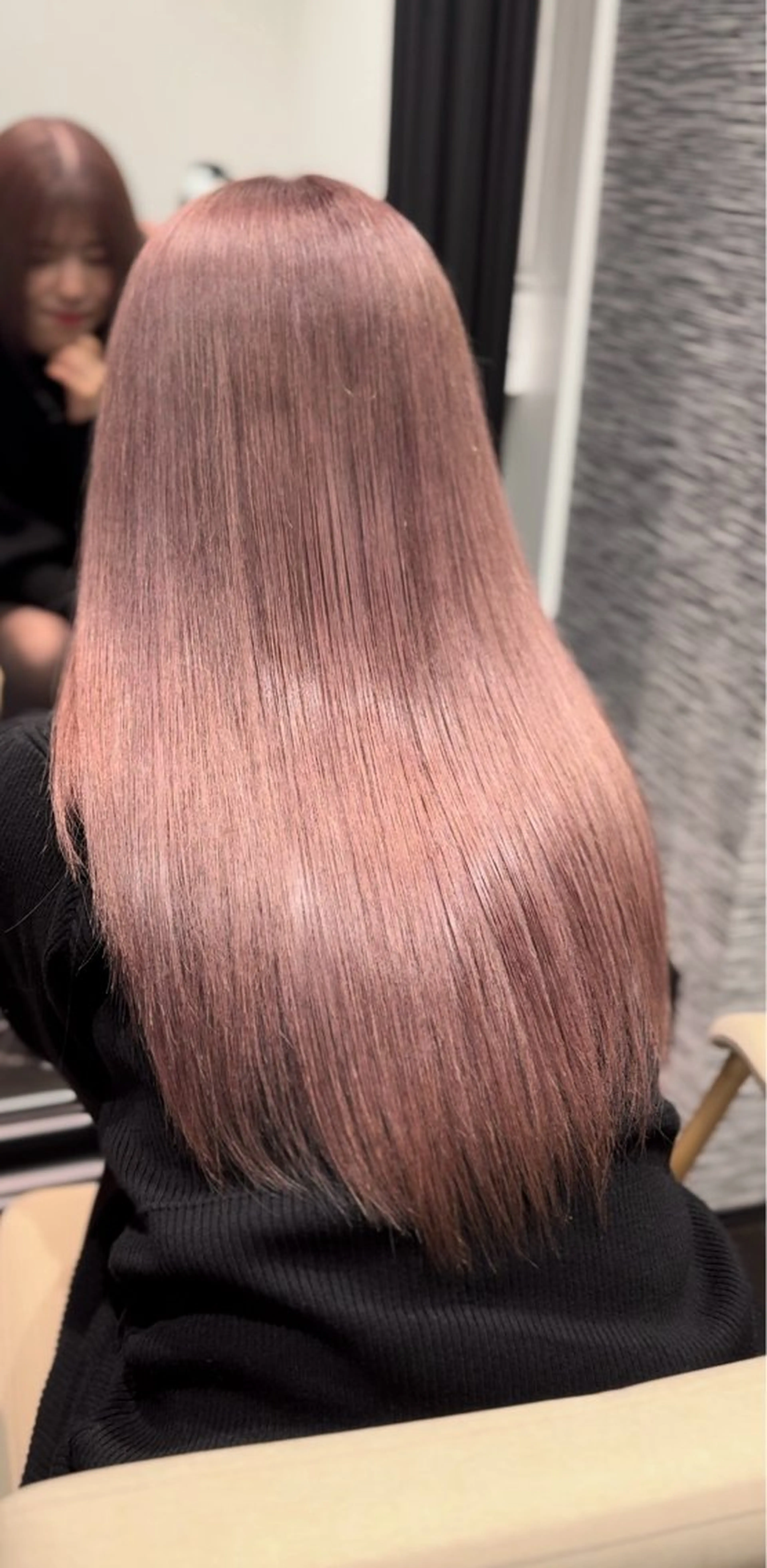 ロング ヘアカラー ボブ/艶カラー/ 縮毛矯正/寺岡祐斗のヘアスタイル