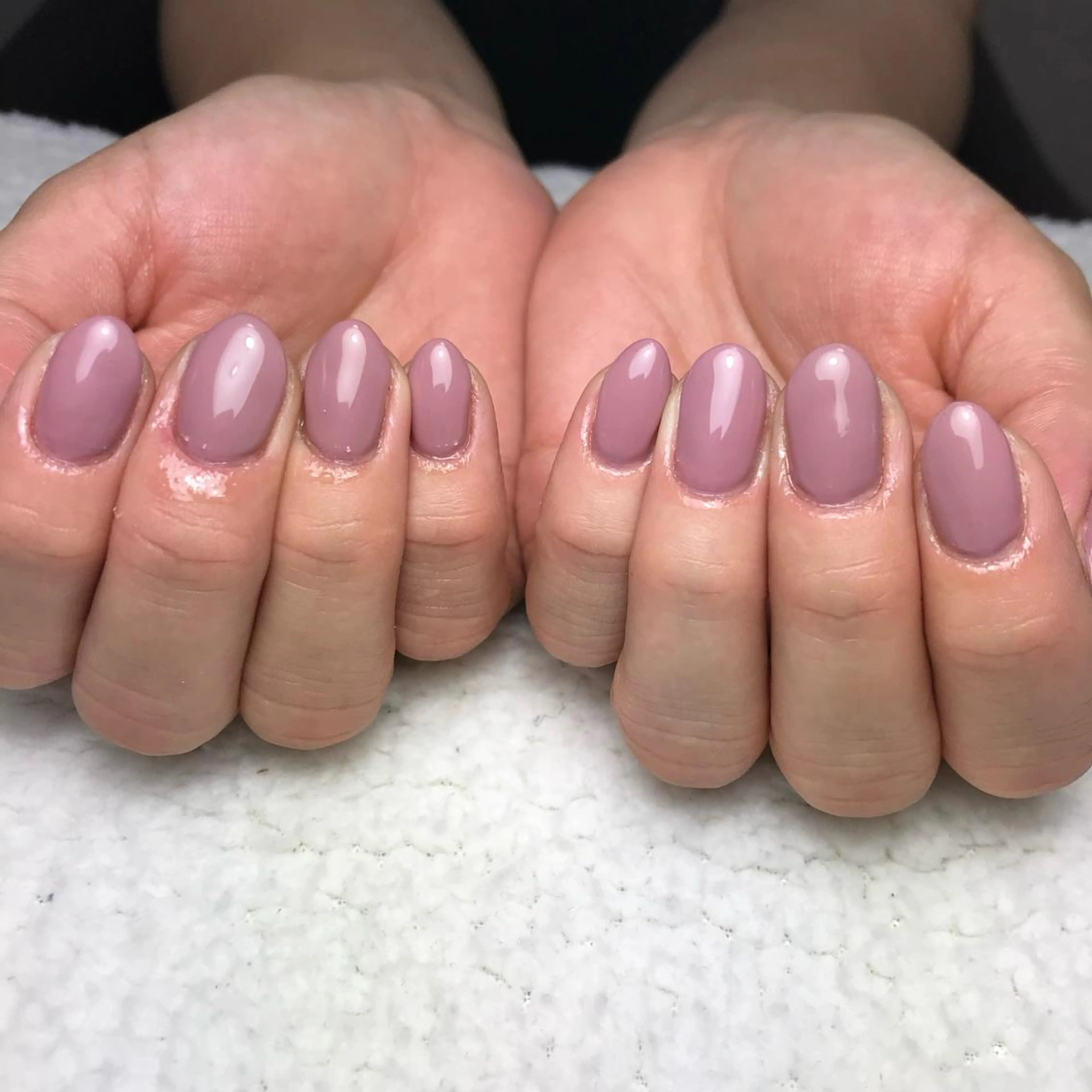 ネイル ワンカラーネイル ピンク ハンドネイル COCO+所属・COCO +のエステ・リラクイメージ