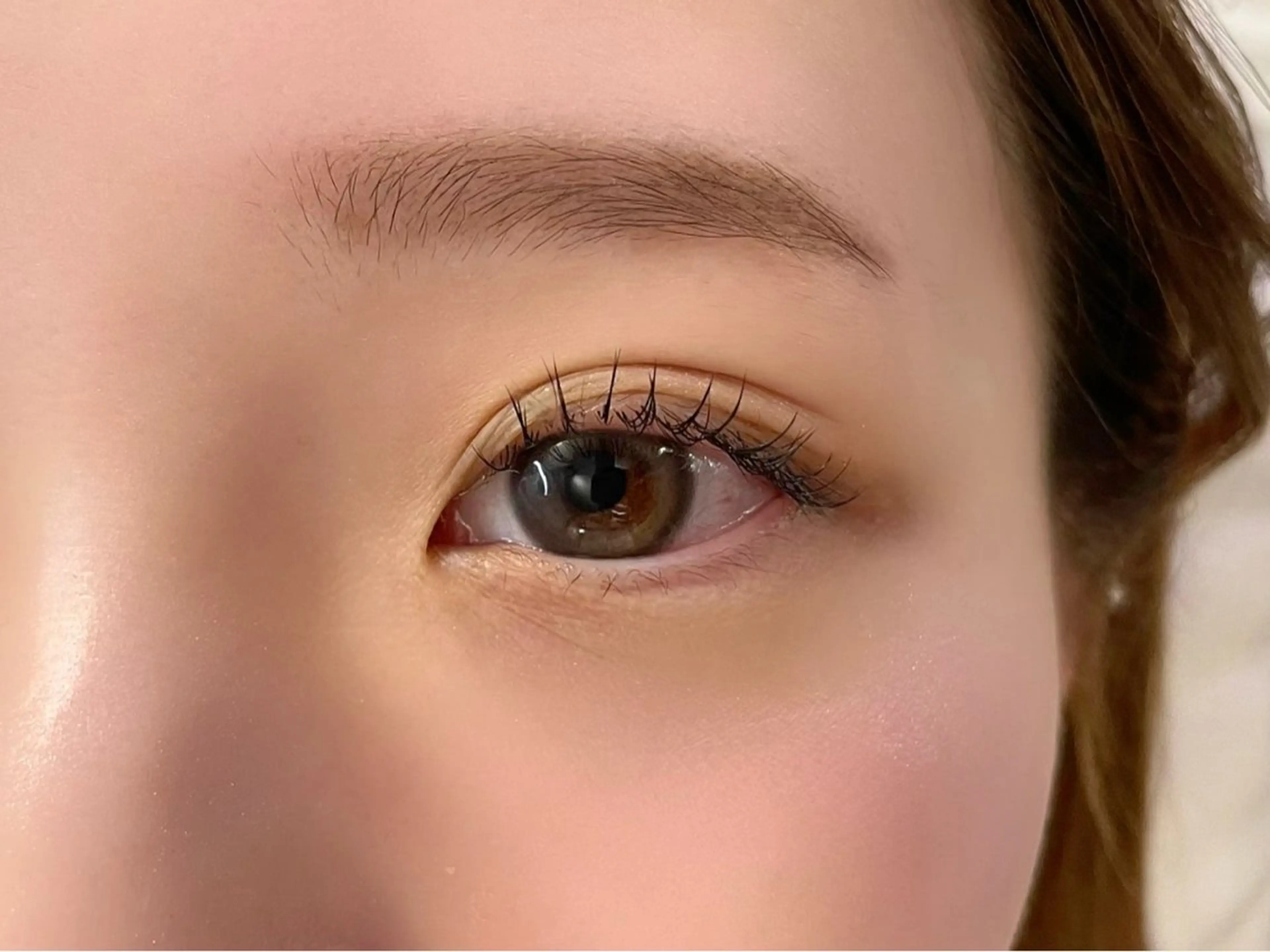 マツエク・マツパ フラットラッシュ ナチュラル matoi eyelashのマツエク・マツパデザイン