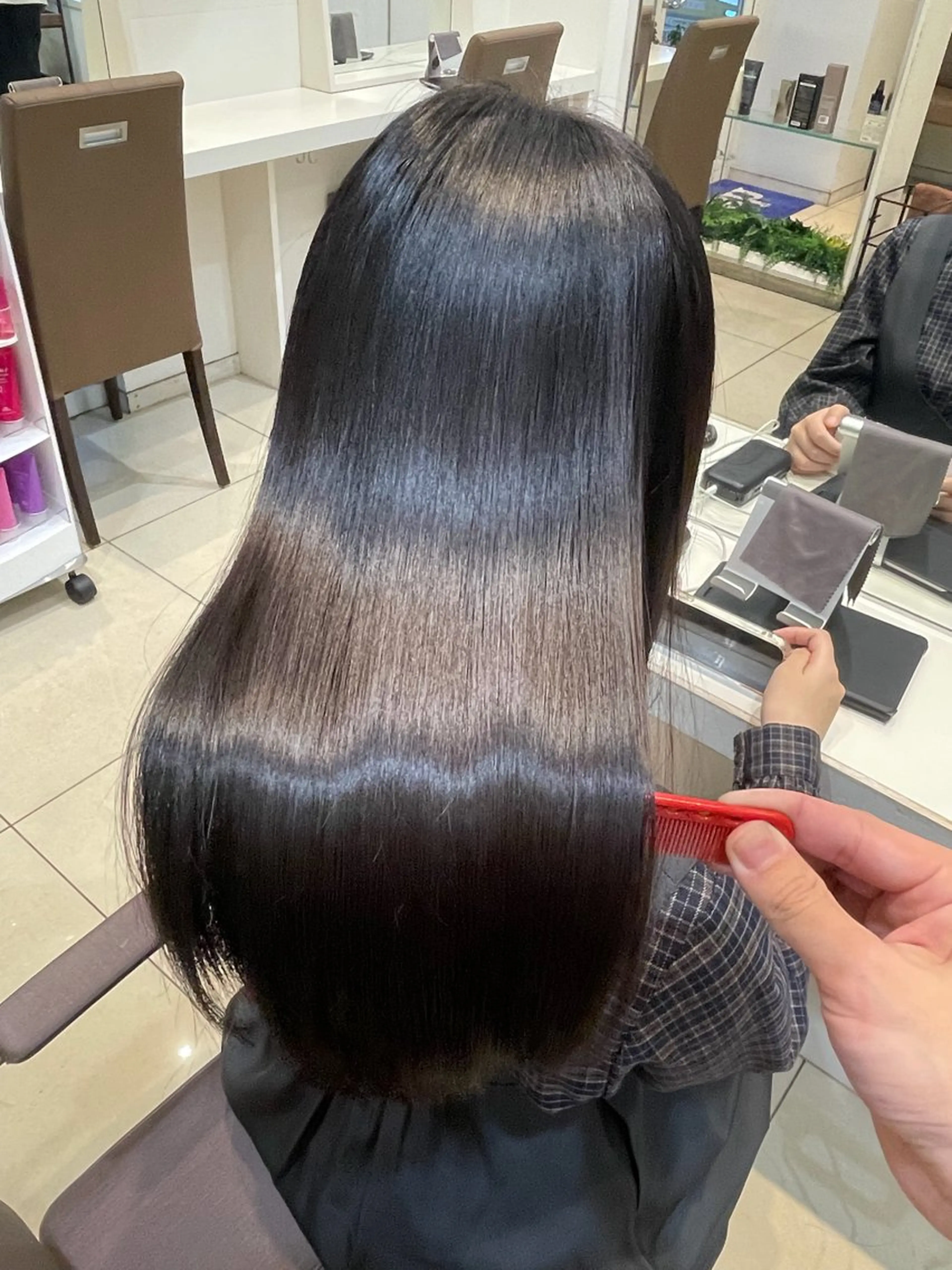 ロング カラー 髪質改善 カット ヘアカラー トリートメント 《ブリーチ/赤み消し /髪質改善》若松良樹のヘアスタイル