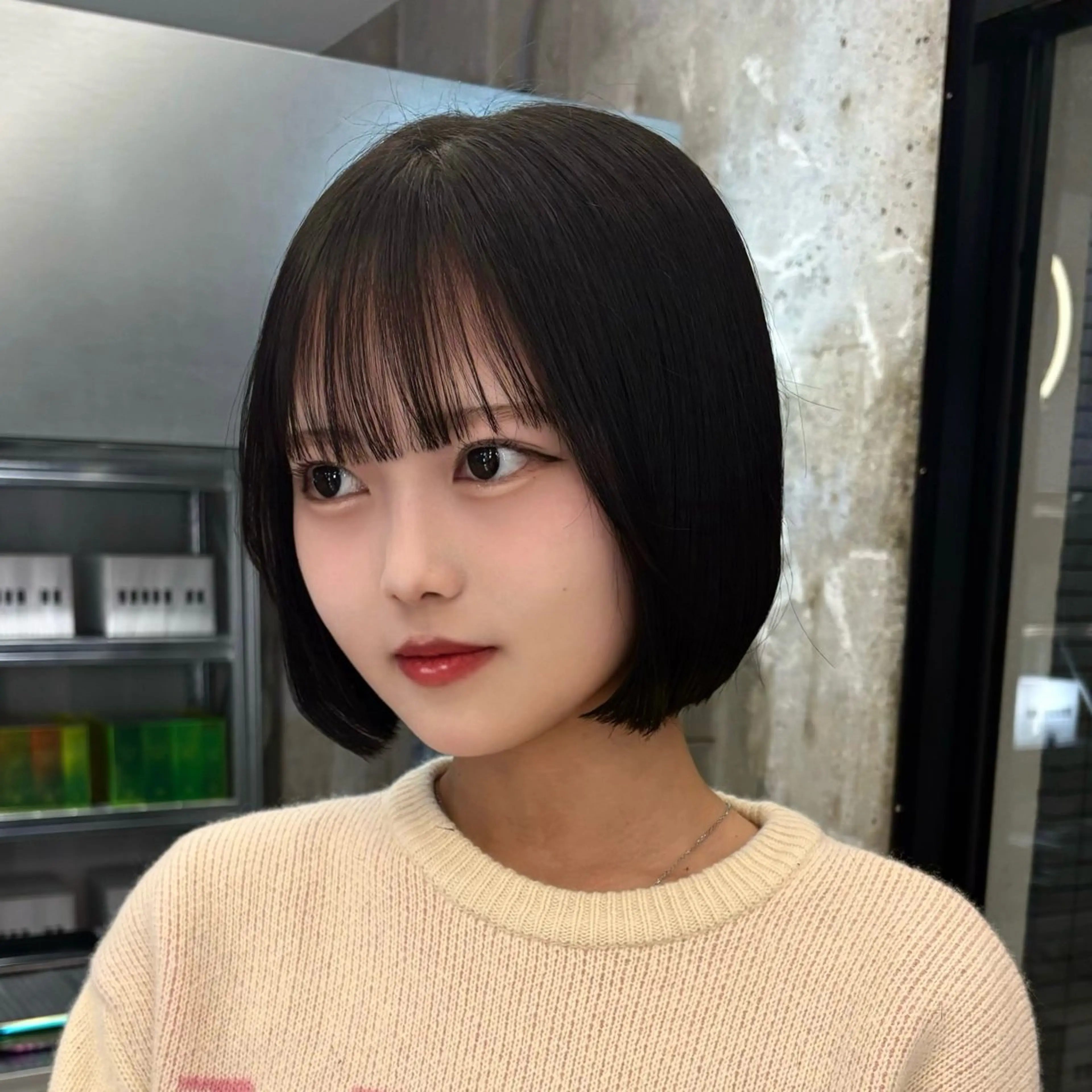 ショート カラー カット ヘアカラー トリートメント ✨縮毛矯正/ボブ✨ 佐藤 さくらのヘアスタイル