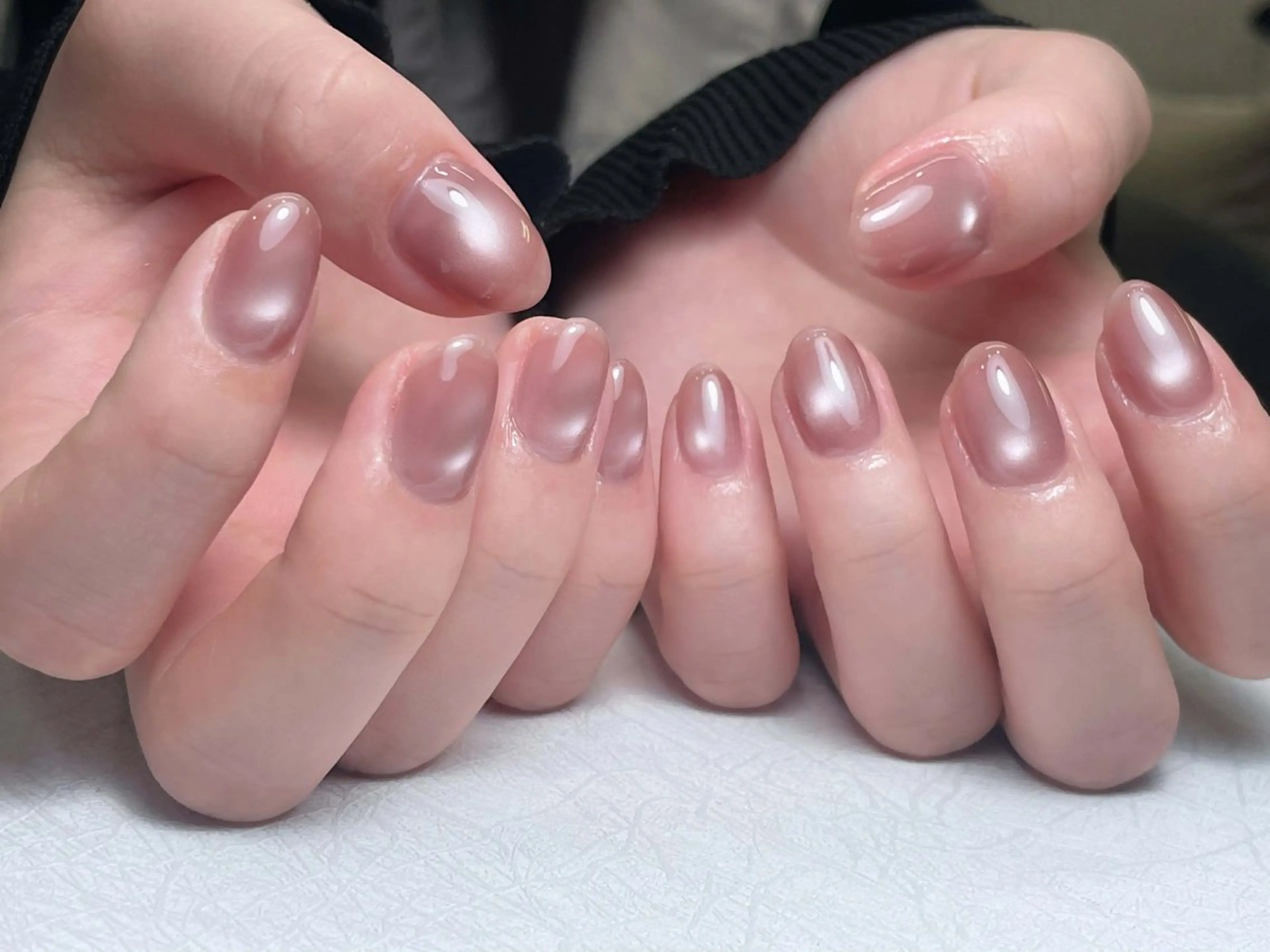 ネイル アートネイル 長さ出し フレンチネイル ジェルネイル ガーリー オフのみ(ネイル) 中野駅から2分 MEO NAILのネイルデザイン