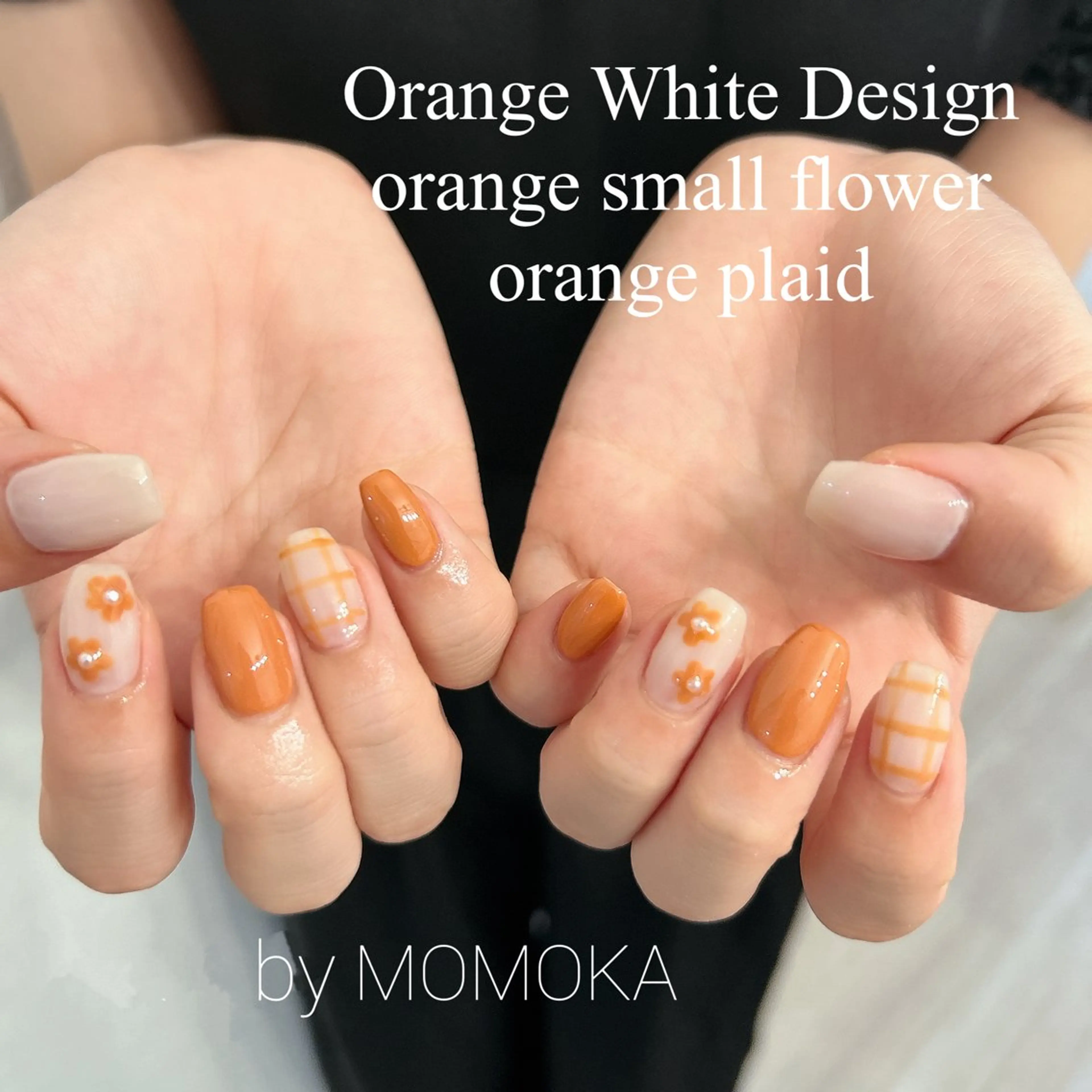 ネイル フラワーネイル ハンドネイル Momo nailsalonのネイルデザイン