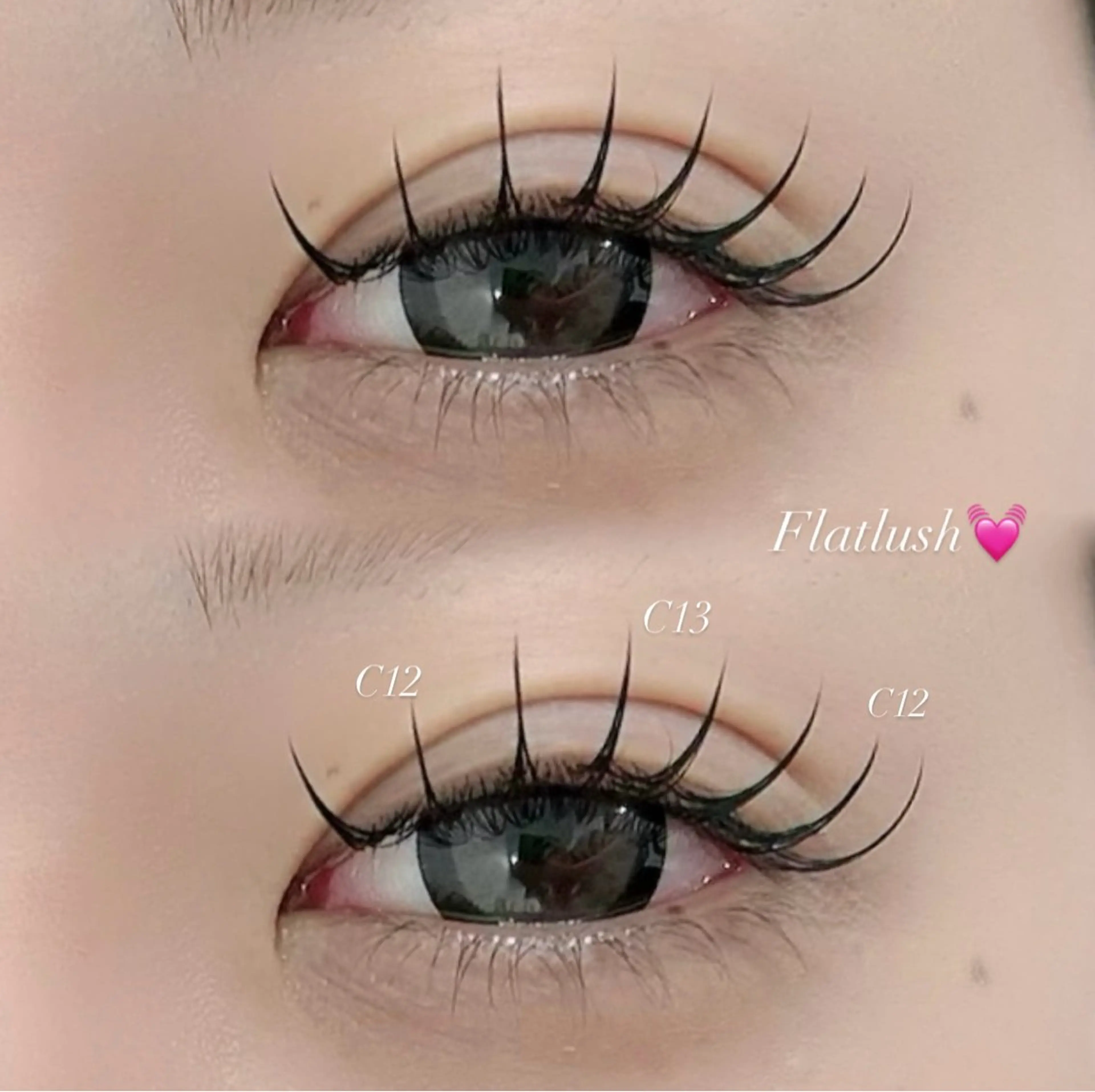 ❤️✨【フラットラッシュ120本モデルさん募集】⚠️オフありの方のみの写真