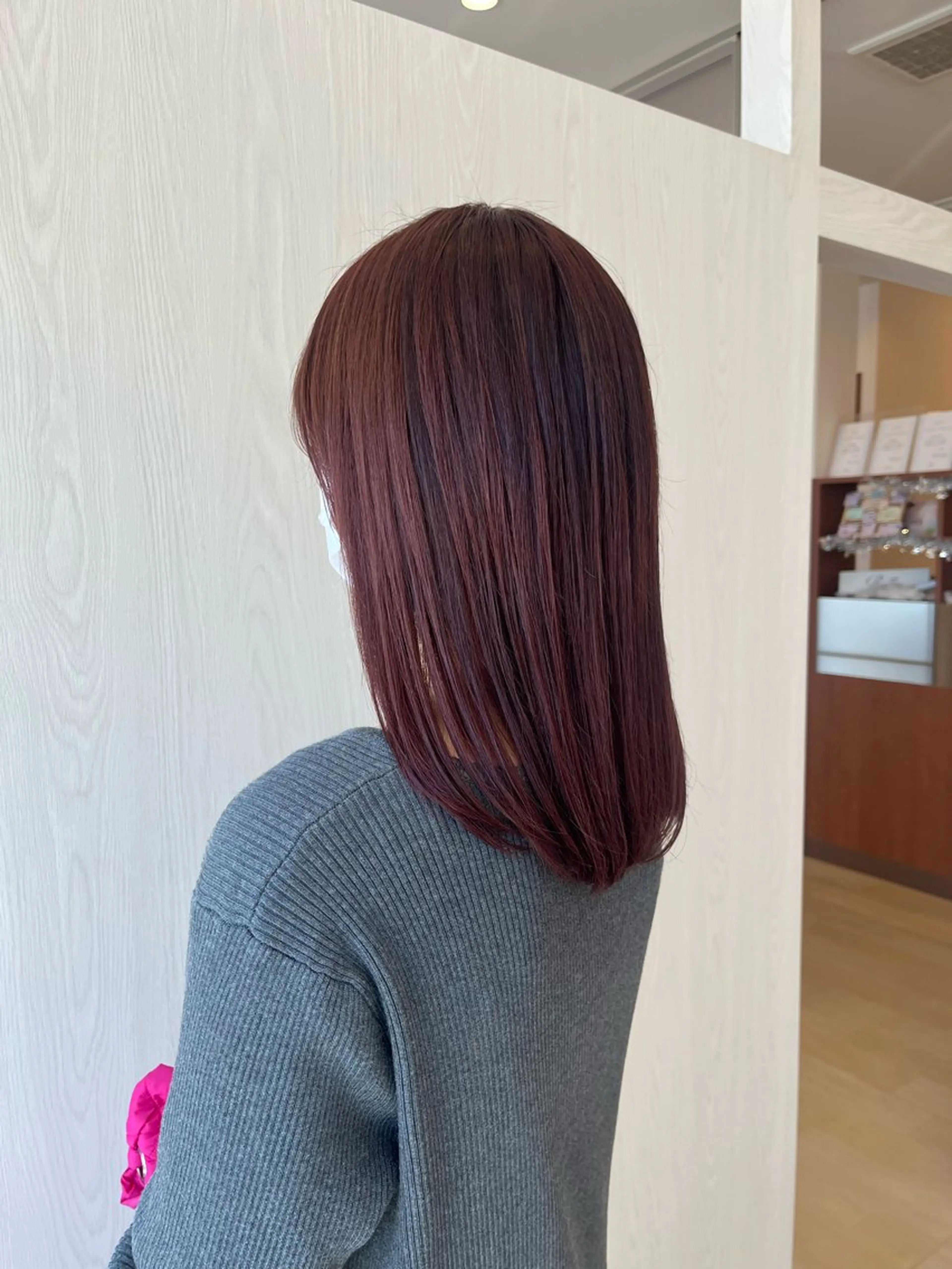 セミロング カラー 【グラッセ】本間 さくらのヘアスタイル