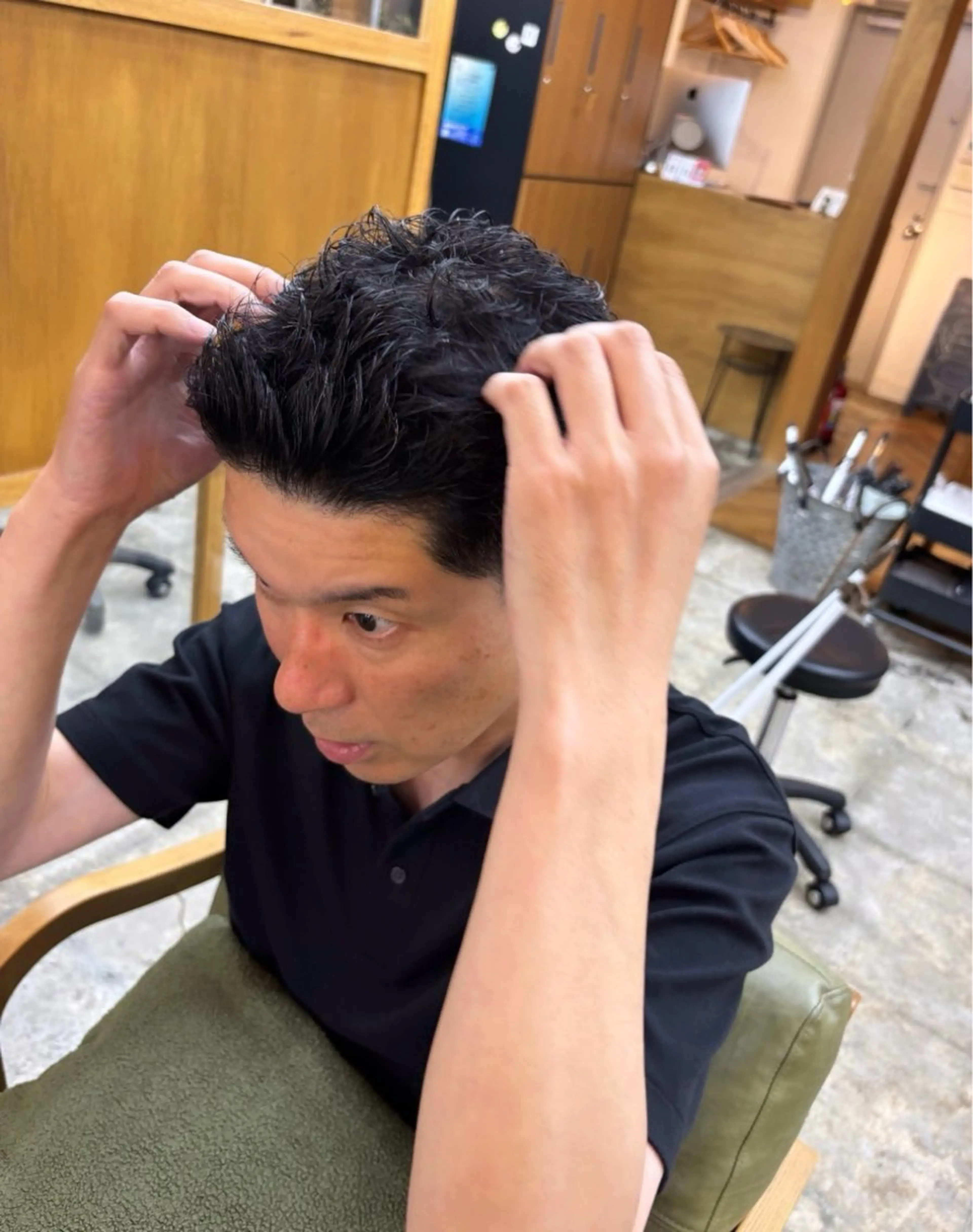 メンズ 中村 芽衣那のヘアスタイル