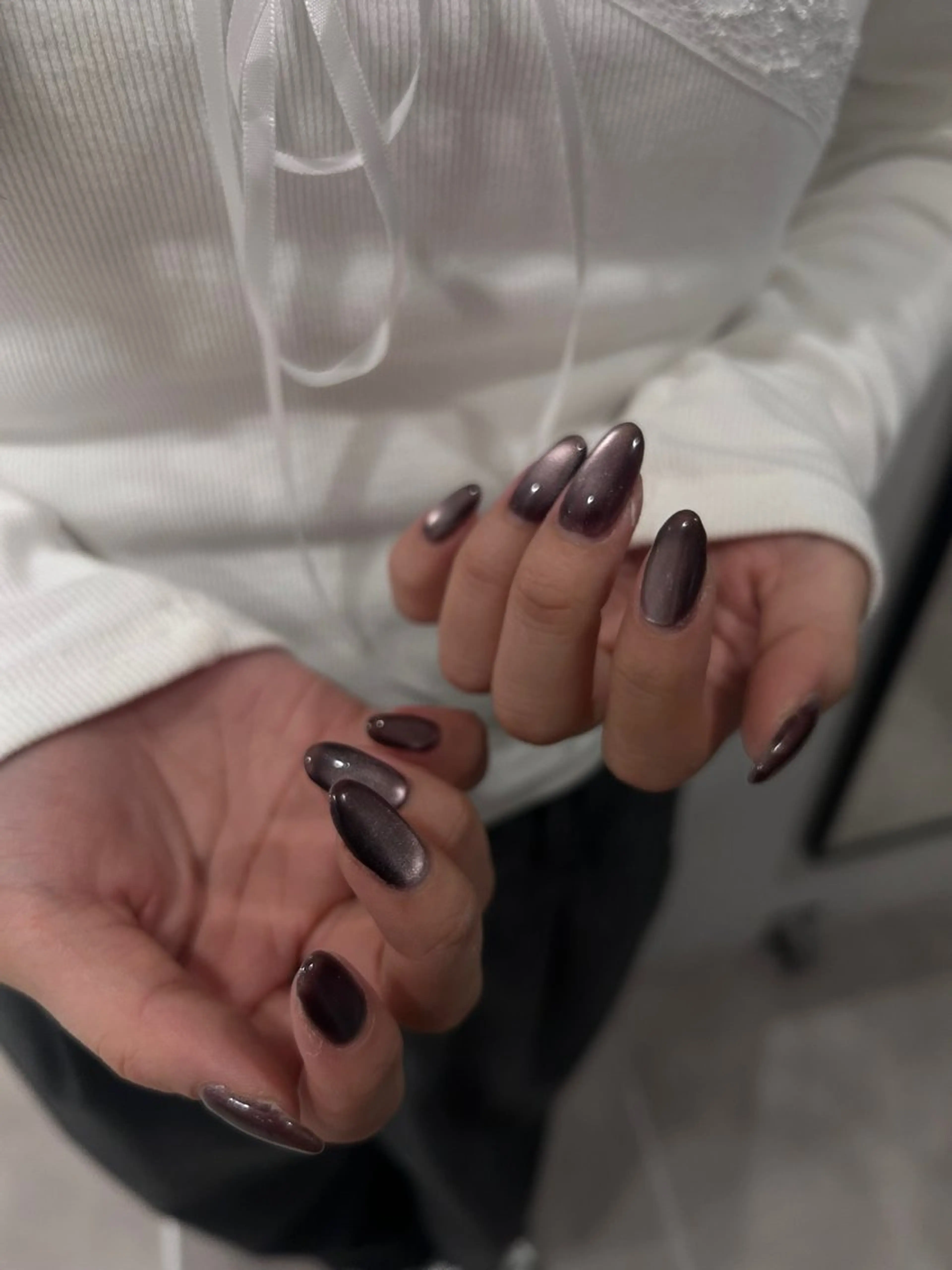 ネイル ブラウン DEEokazaki momona.Gのネイルデザイン