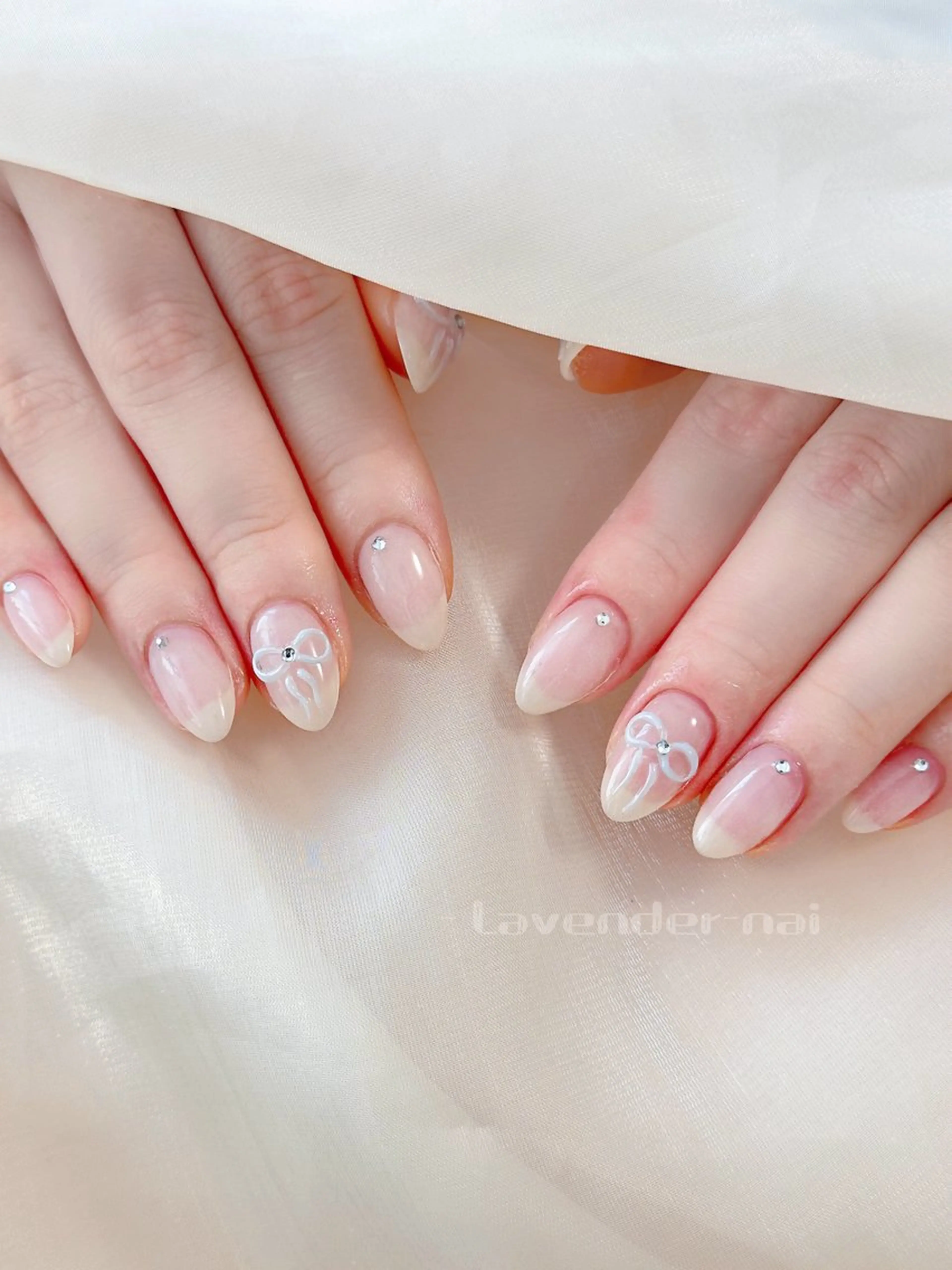 ネイル ハンドネイル Lavender nail·北18条のネイルデザイン