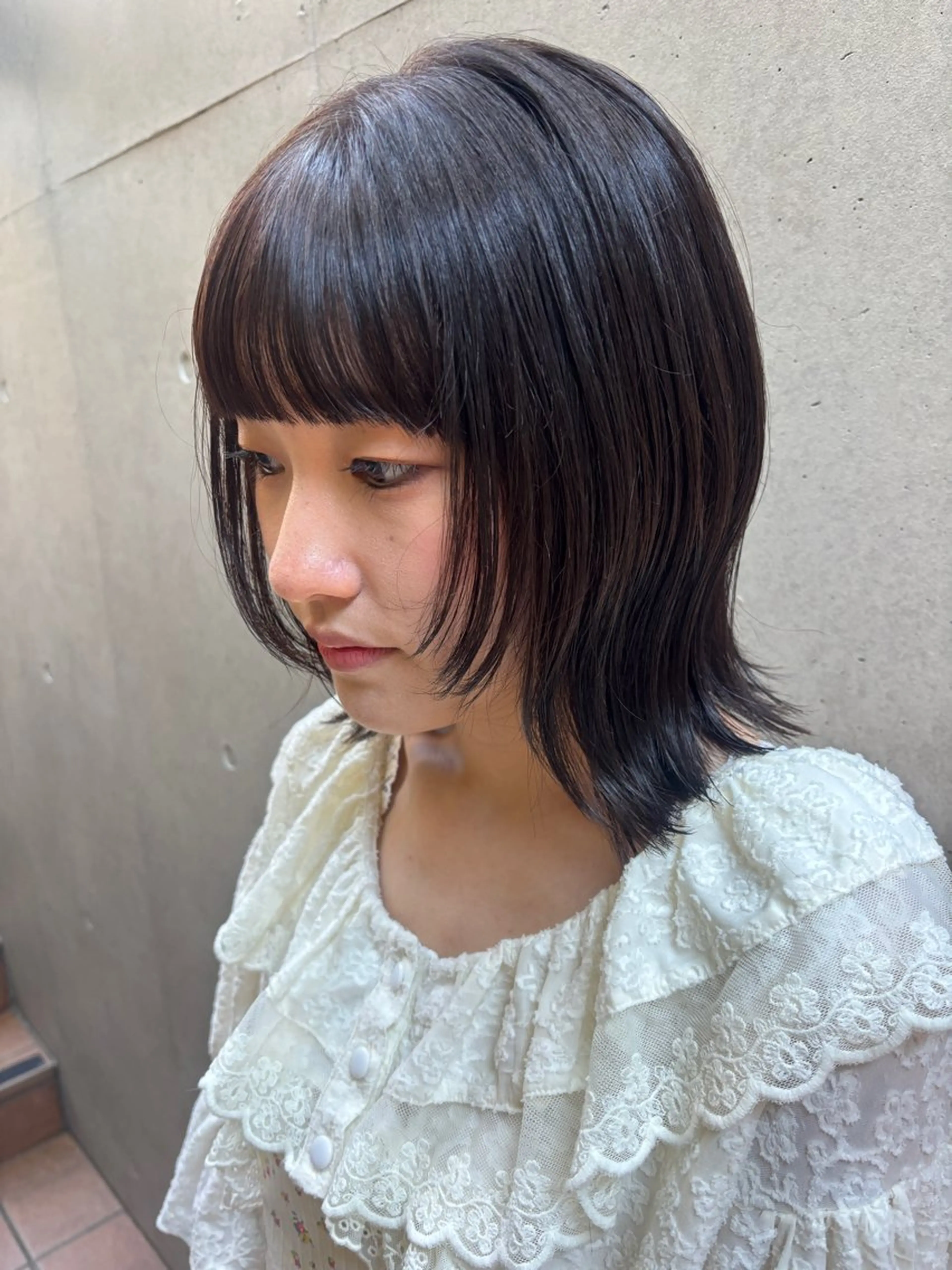 カラー ヘアカラー 韓国風パーマ/ オリーブ🇰🇷あゆのヘアスタイル