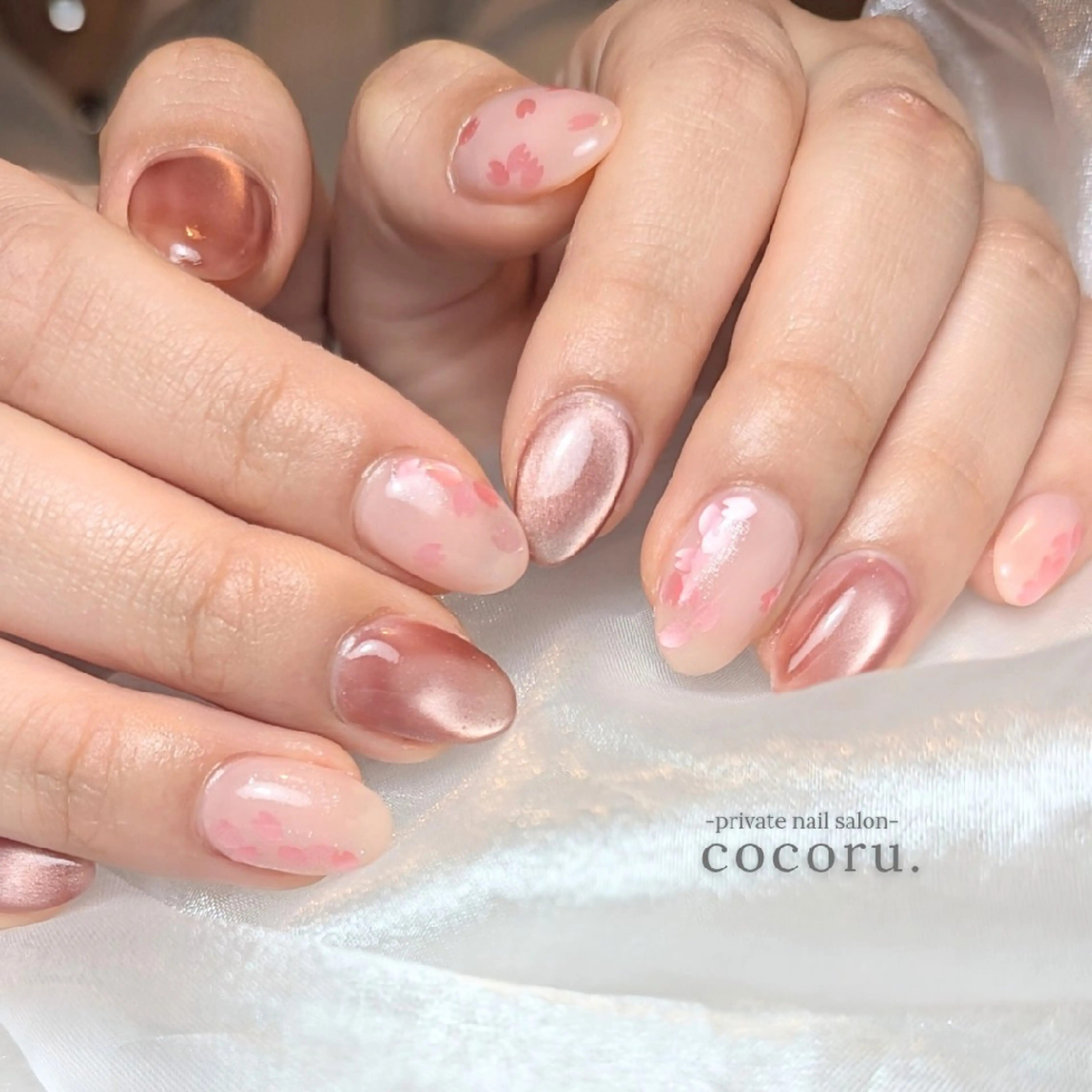 ネイル ハンドネイル nail salon cocoru.のネイルデザイン