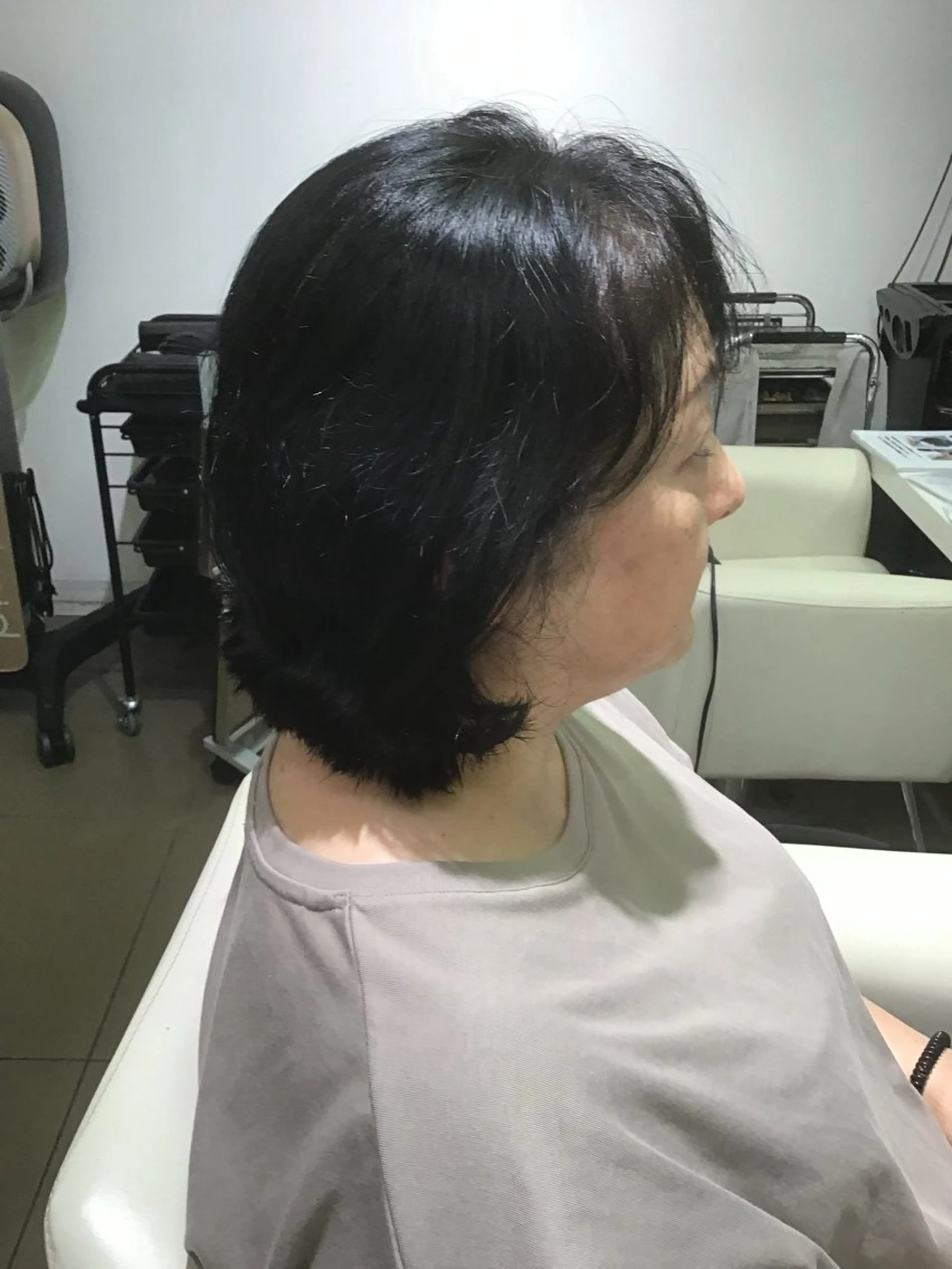 ミディアム ボブ jouir_ yukiのヘアスタイル