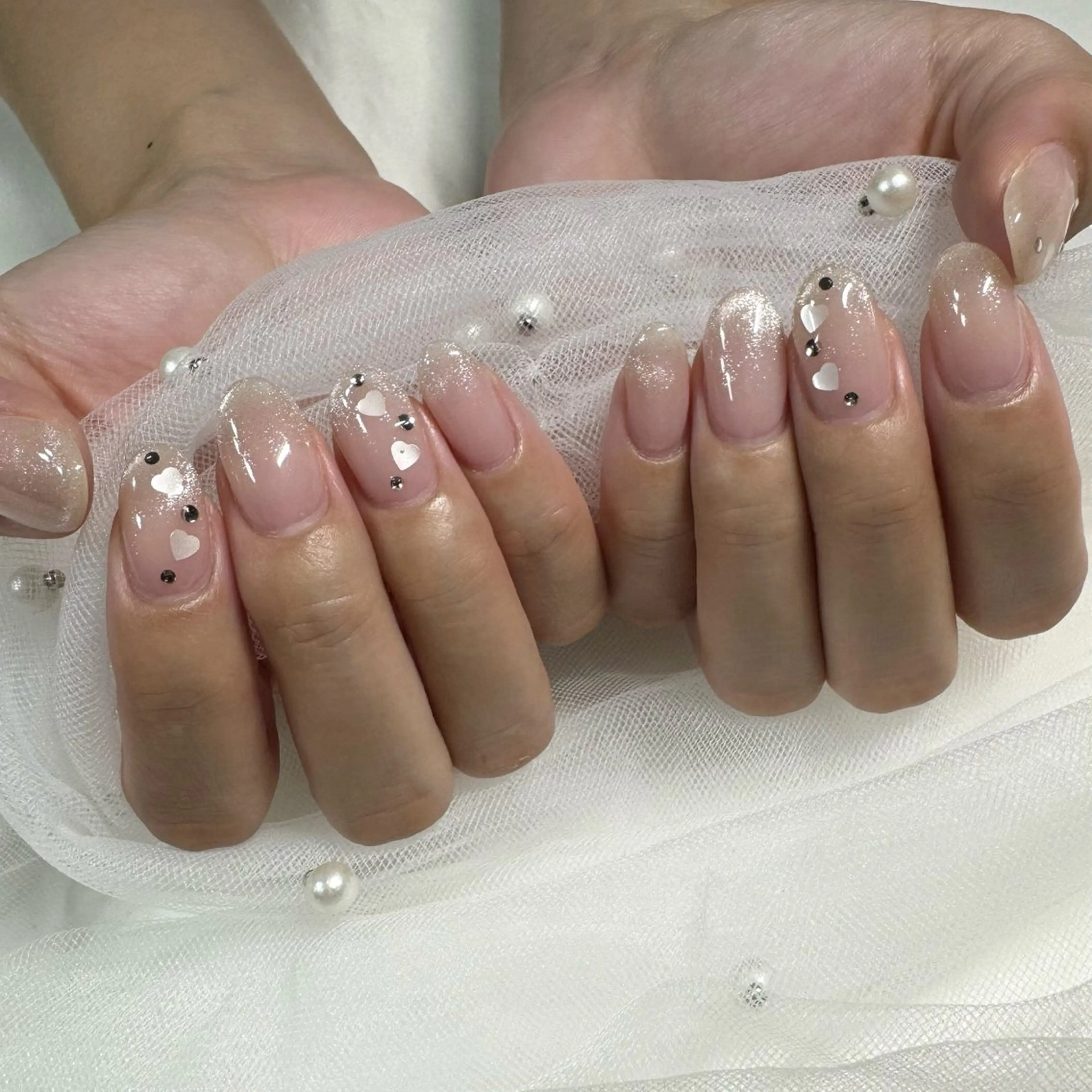 ネイル ジェルネイル シンプルネイル 東 千夏のネイルデザイン