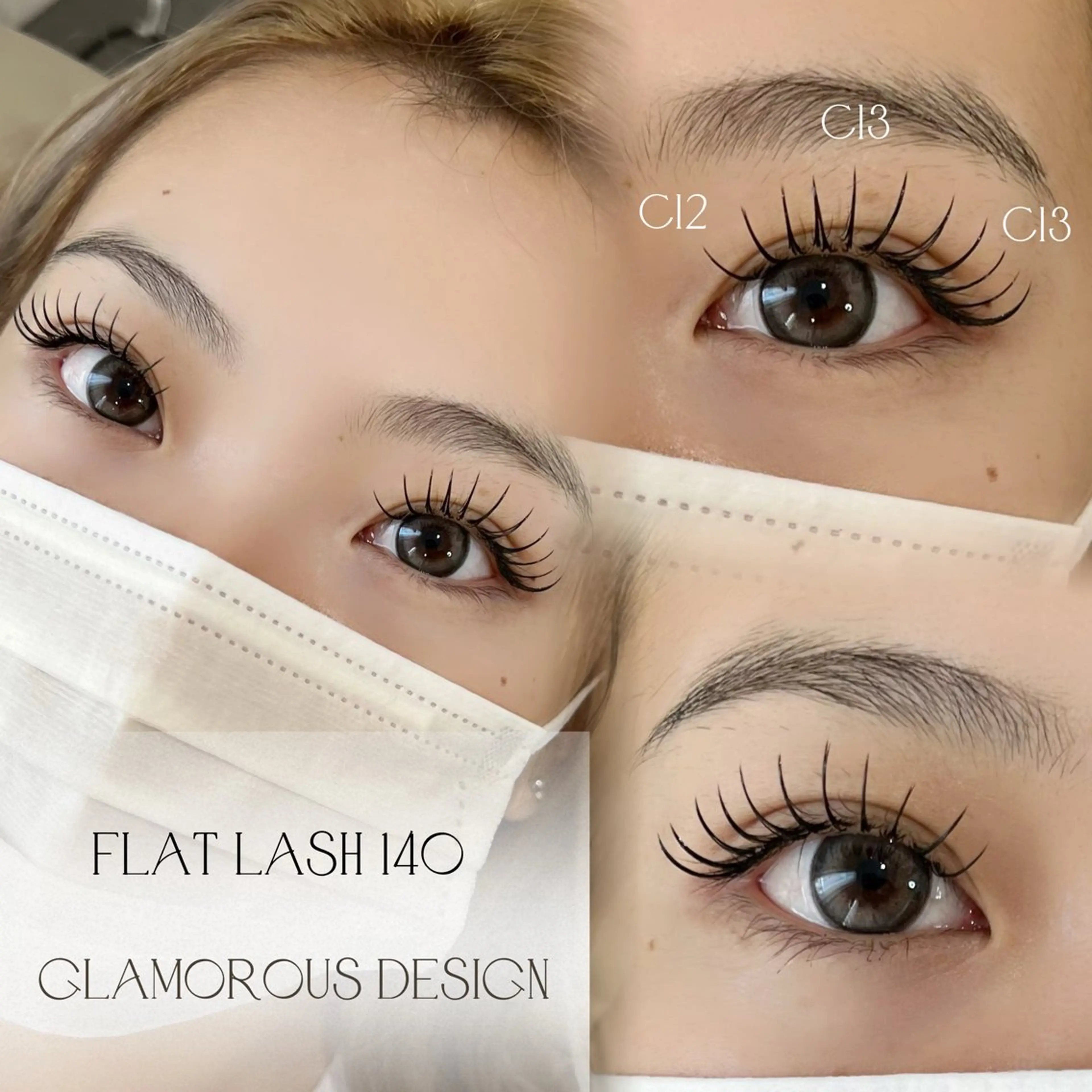 マツエク・マツパ mille所属・ラッシュリフト高評価 /HITOMIのマツエク・マツパデザイン