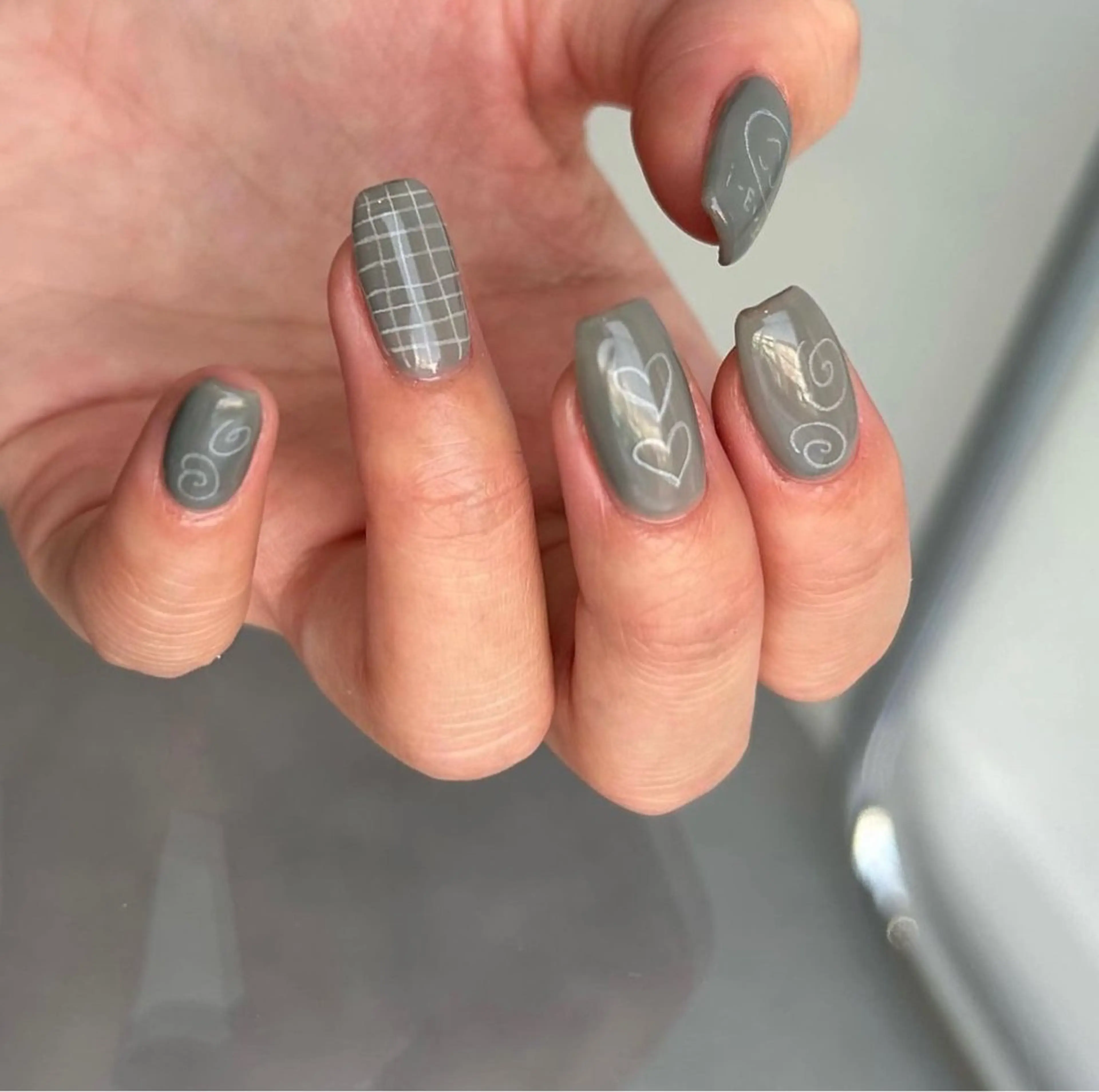 ネイル ユキ @_yk_nail_のネイルデザイン