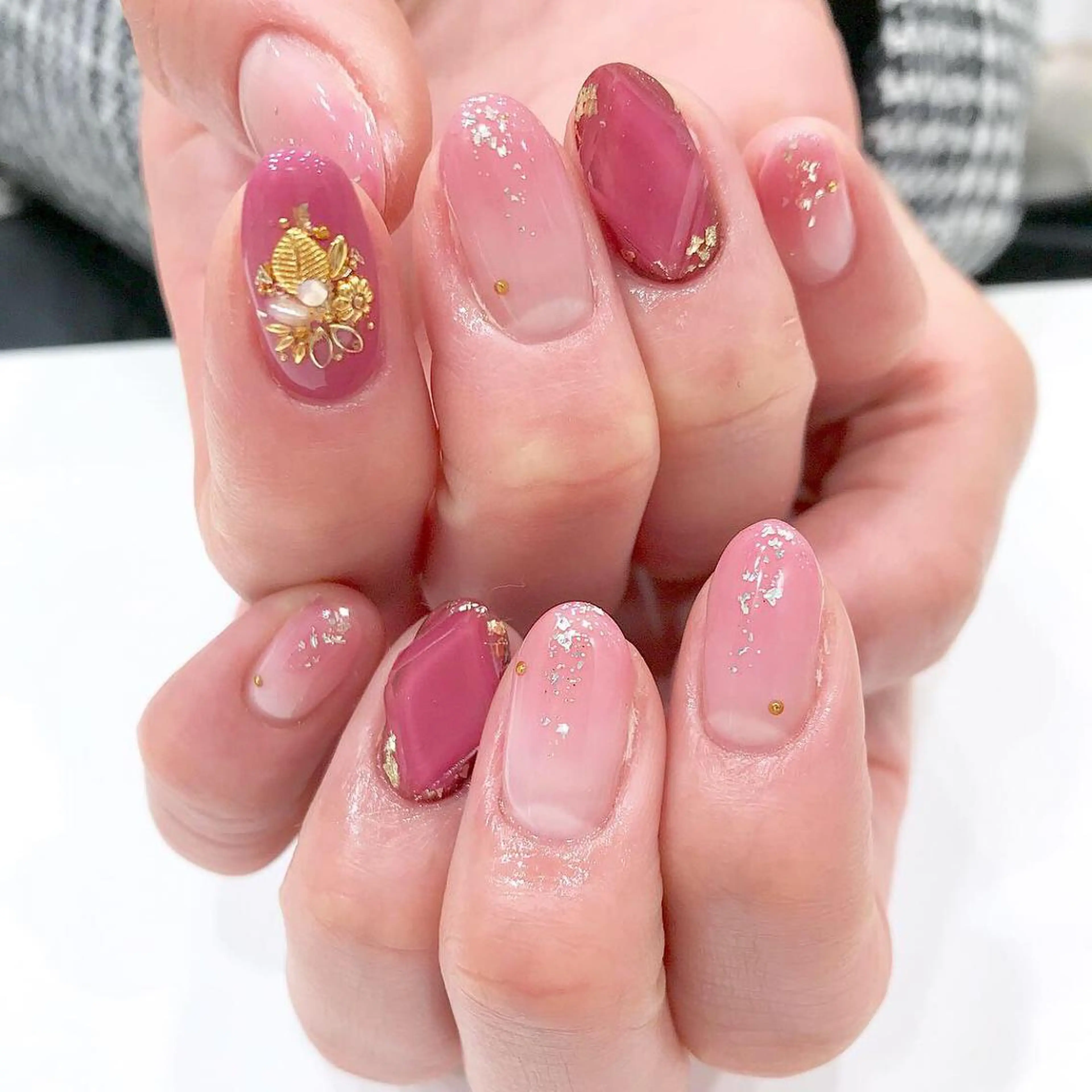 ネイル Ash関内ネイリスト 荒木のネイルデザイン