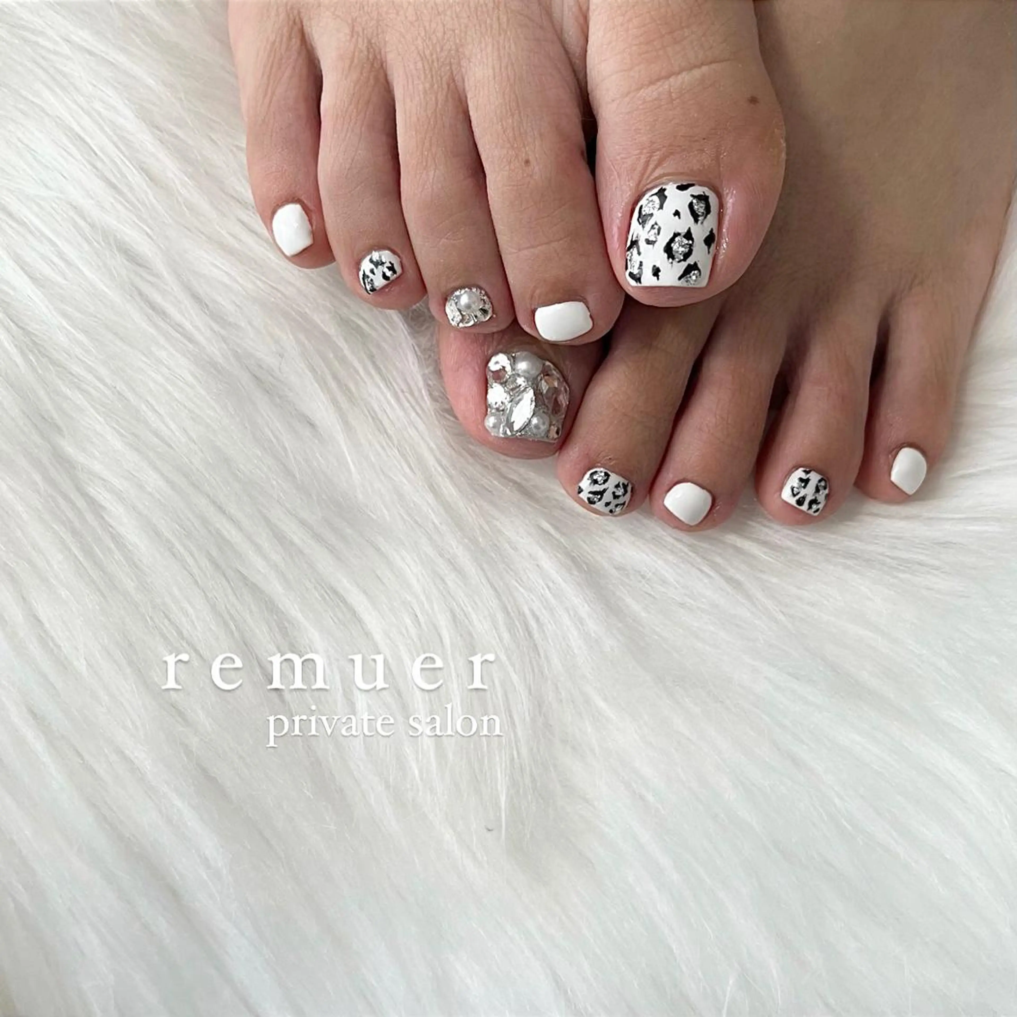 ネイル フットネイル nail salon remuerのネイルデザイン