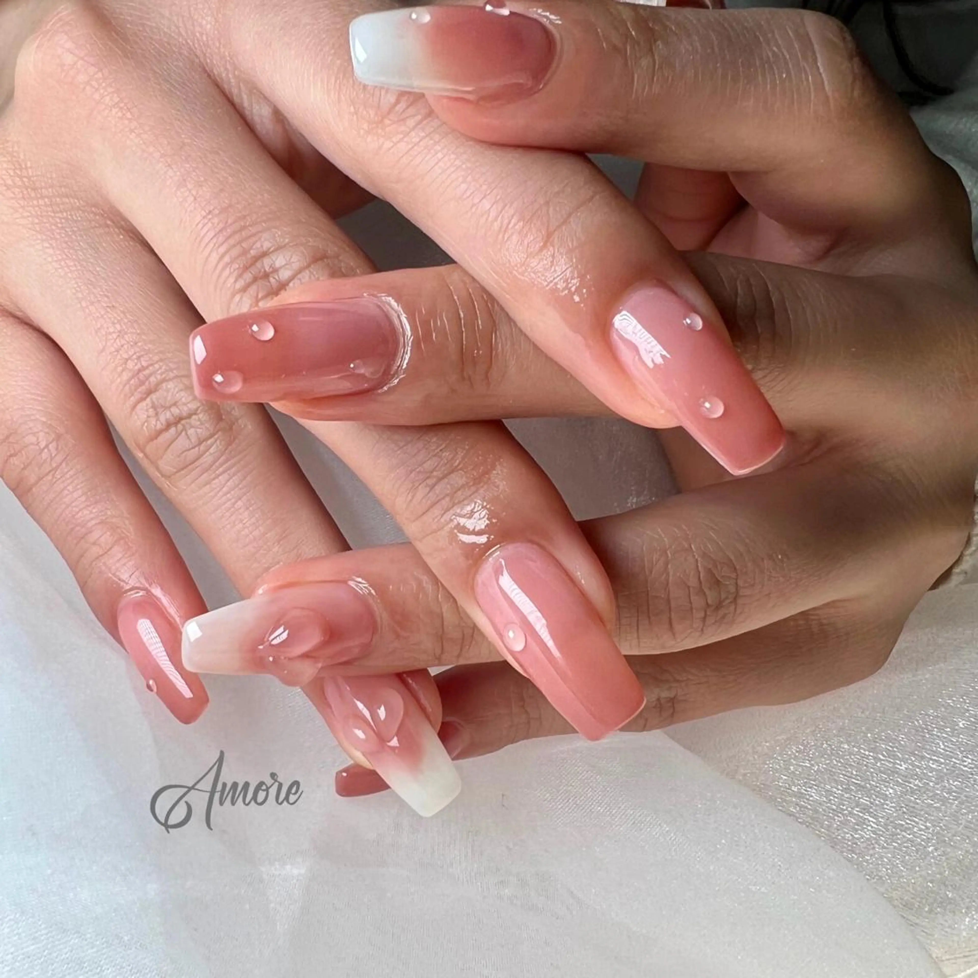 ネイル ジェルネイル 韓国ネイル ミラーネイル オフィスネイル パラジェル You kyehwaのネイルデザイン